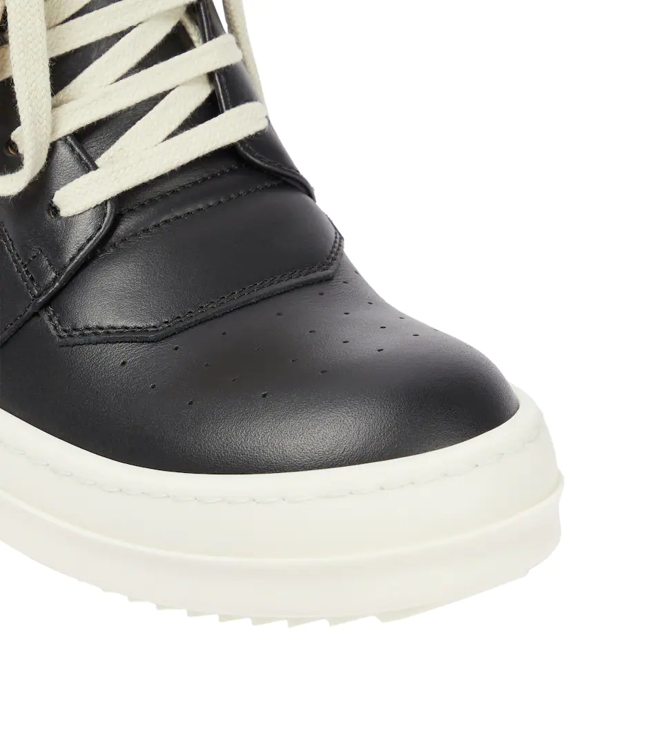 Geobasket leather high-top sneakers - 6