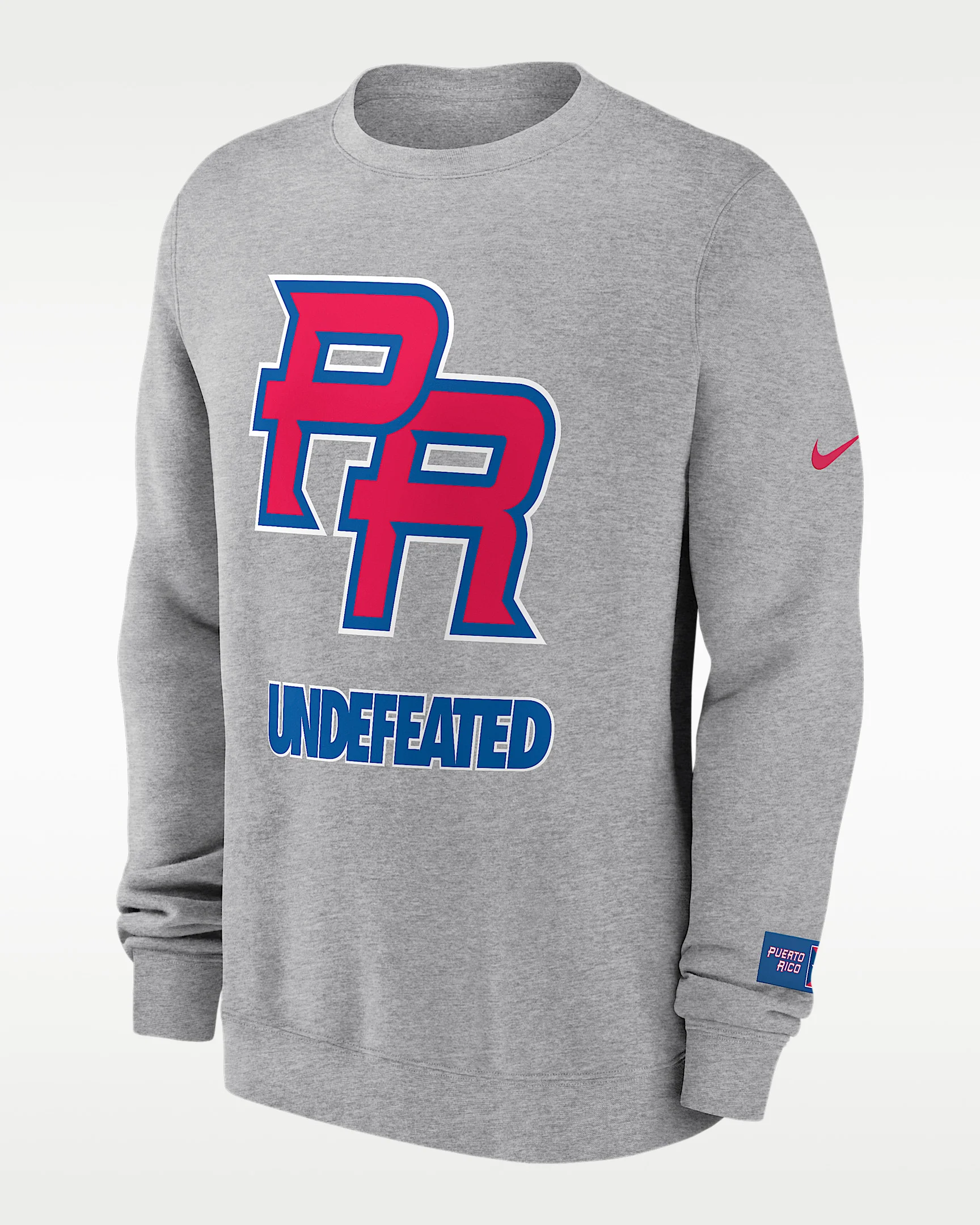 Puerto Rico National Baseball Team 2026 World Baseball Classic Complex Undefeated Men's Nike Pullove - 1
