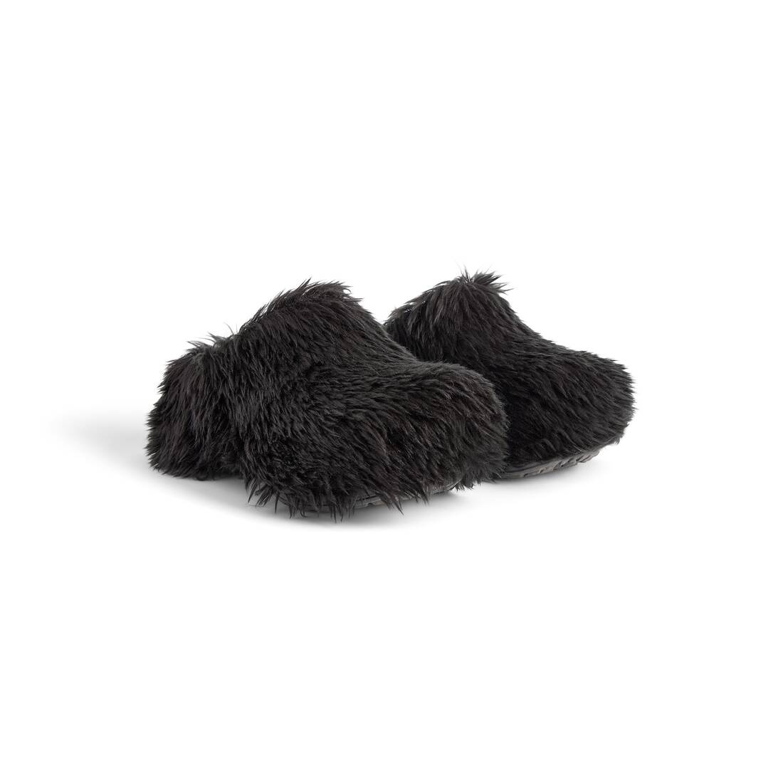 Men's Crocs™ Mule Fake Fur  in Black - 2
