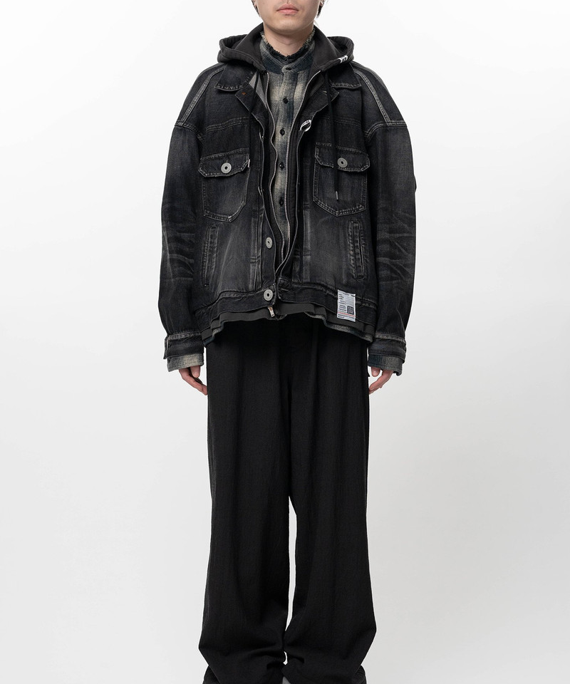 Triple Layered Denim Jacket 3