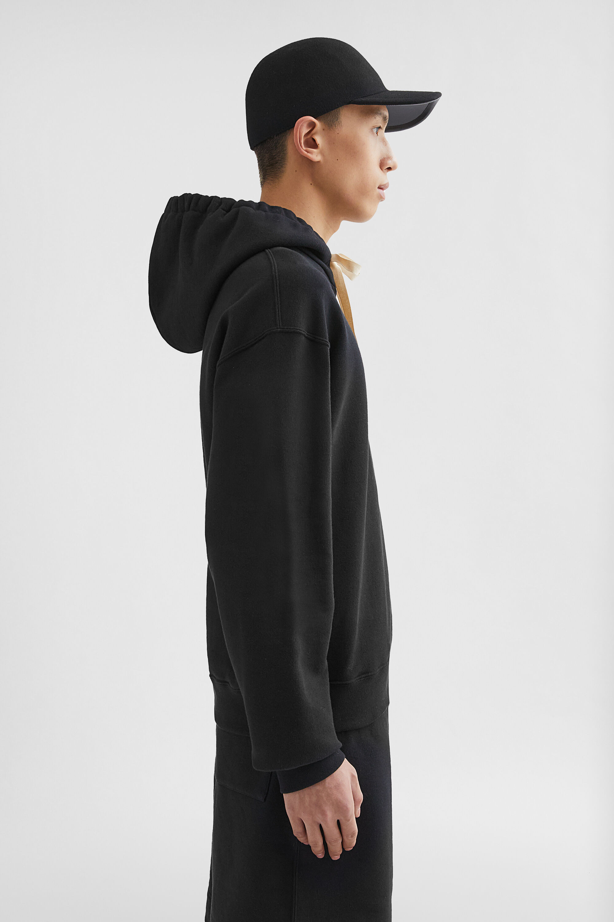 Cotton Terry Hooded Sweatshirt - 5