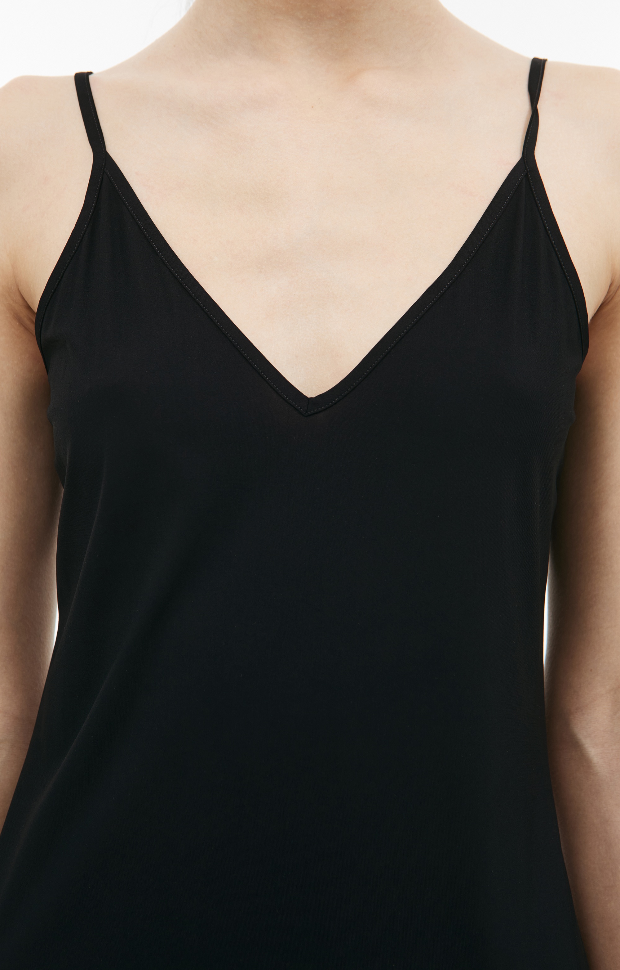 V-NECK MINI DRESS - 4