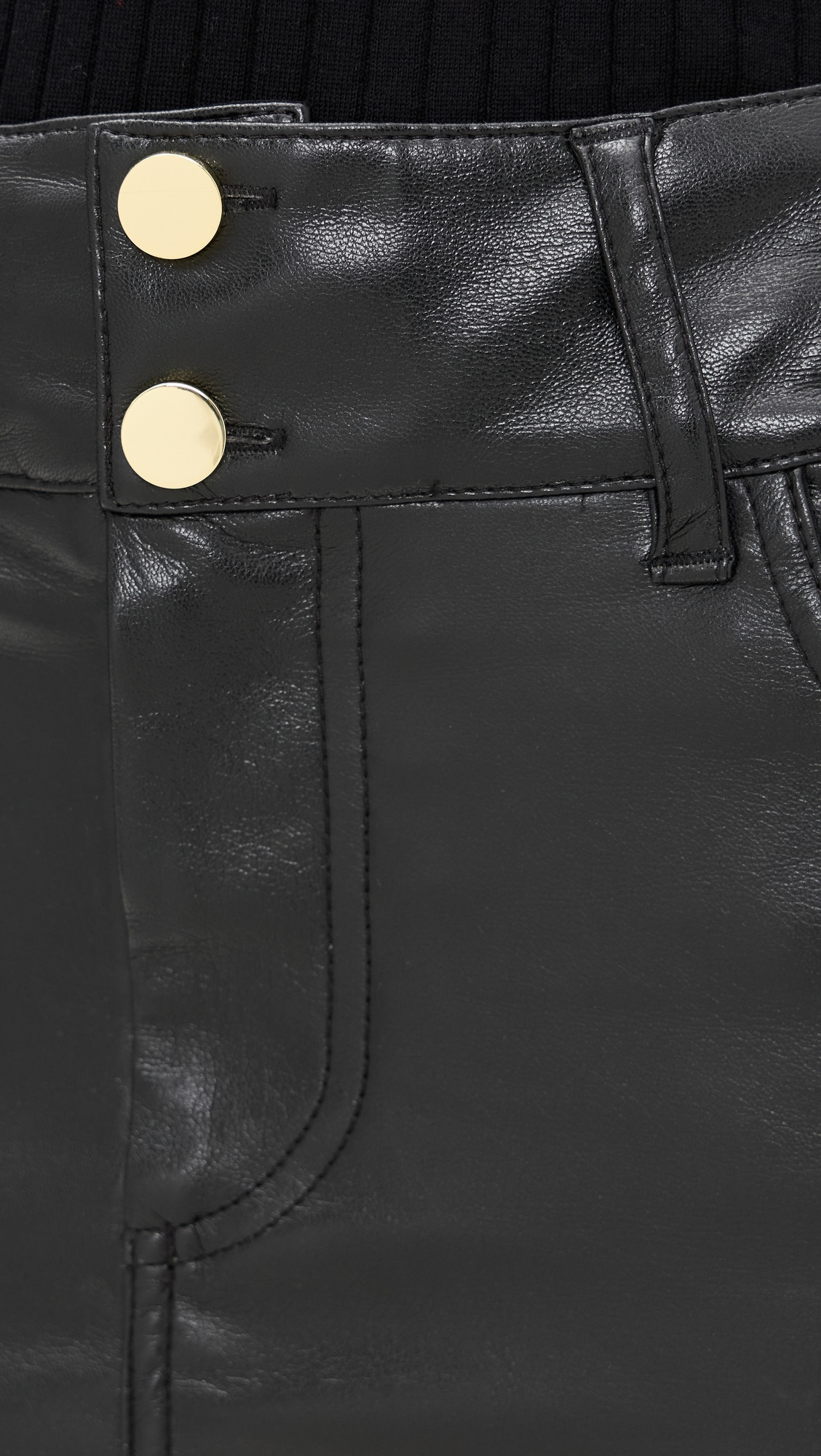 Laika Vegan Leather Skirt - 5