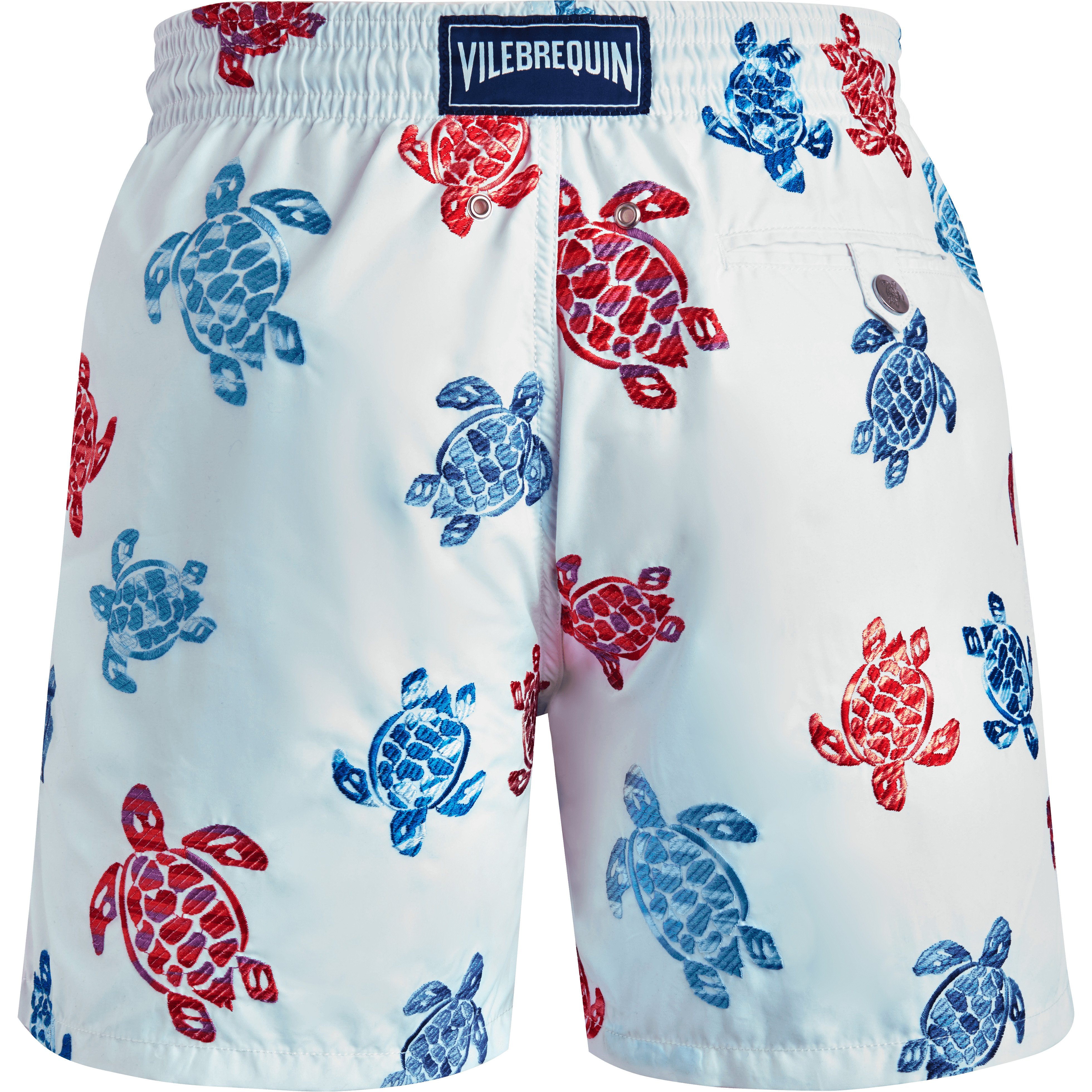Men Swim Shorts Embroidered Tortue Multicolore - Limited Edition - 2