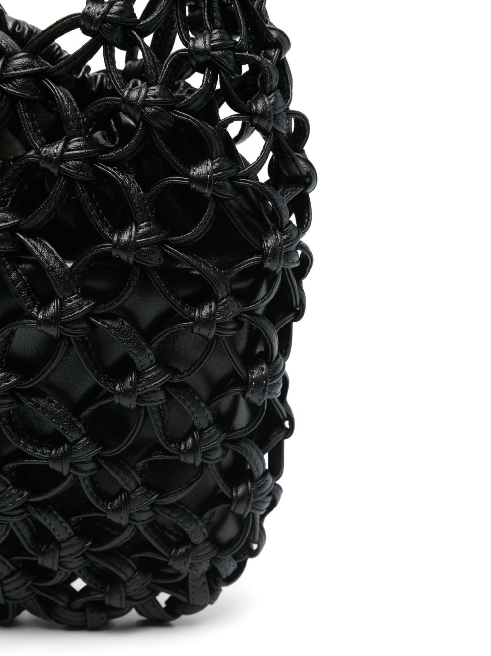 openwork tote bag - 4