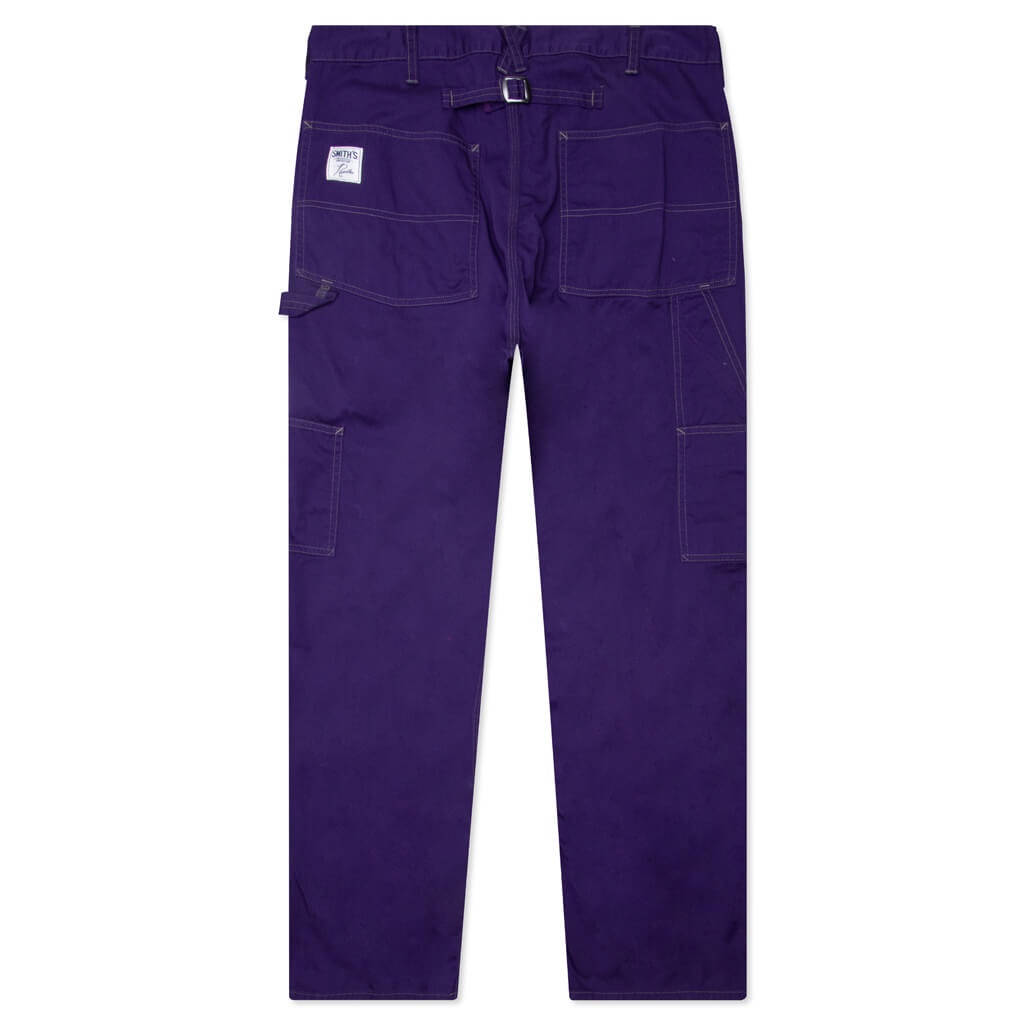 NEEDLES X SMITH'S COTTON TWILL PAINTER PANT - PURPLE - 2