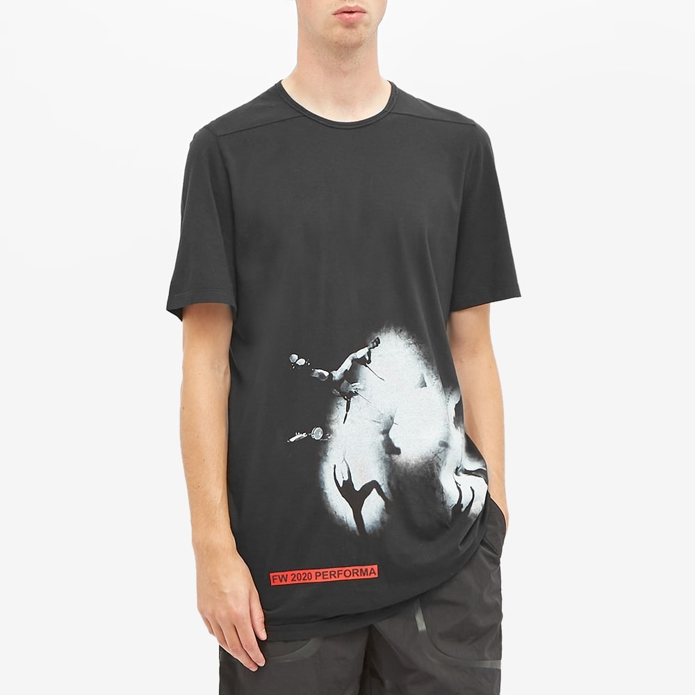 Rick Owens DRKSHDW Lightweight Band Print Level Tee - 5