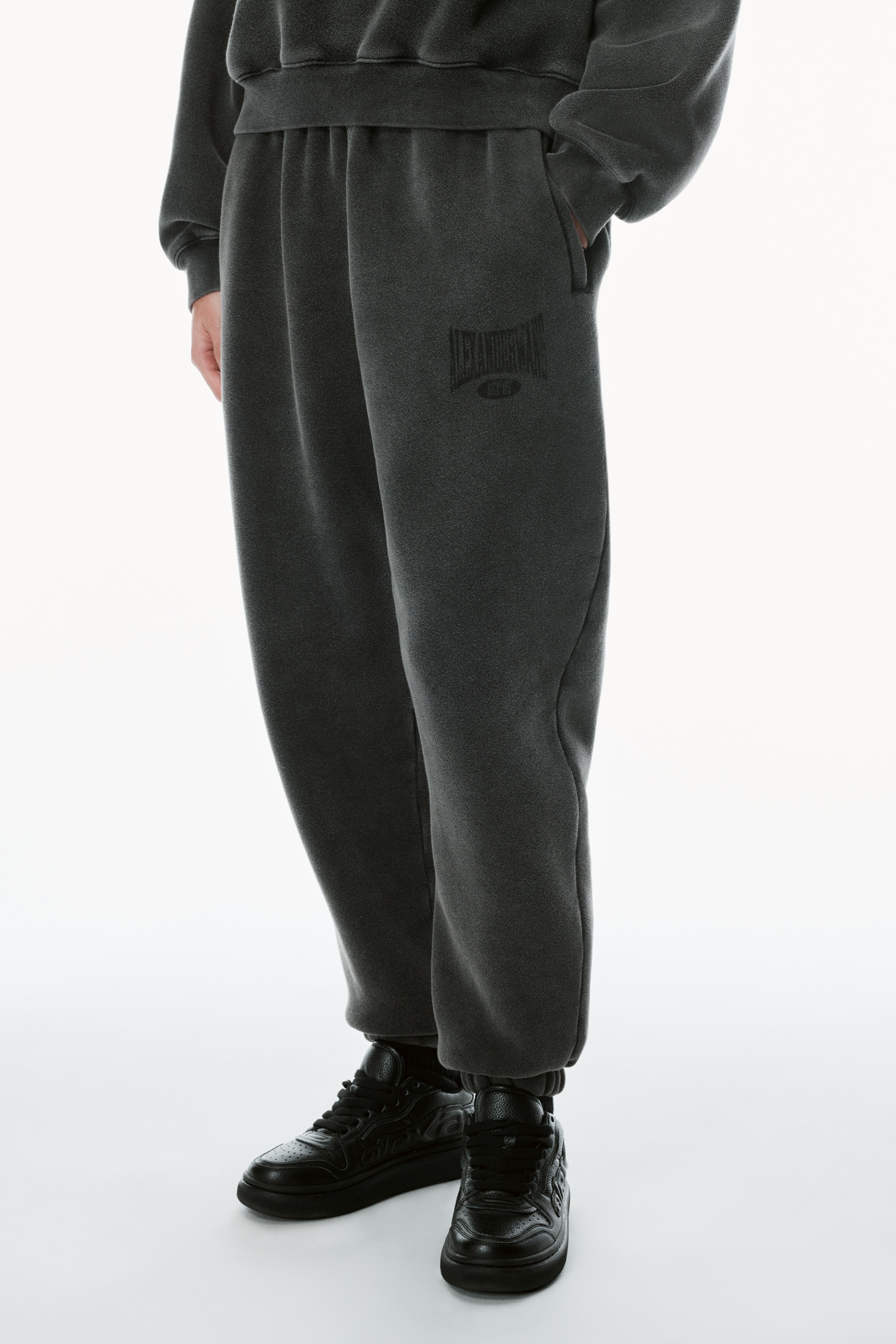 Logo Cotton Terry Sweatpants - 2