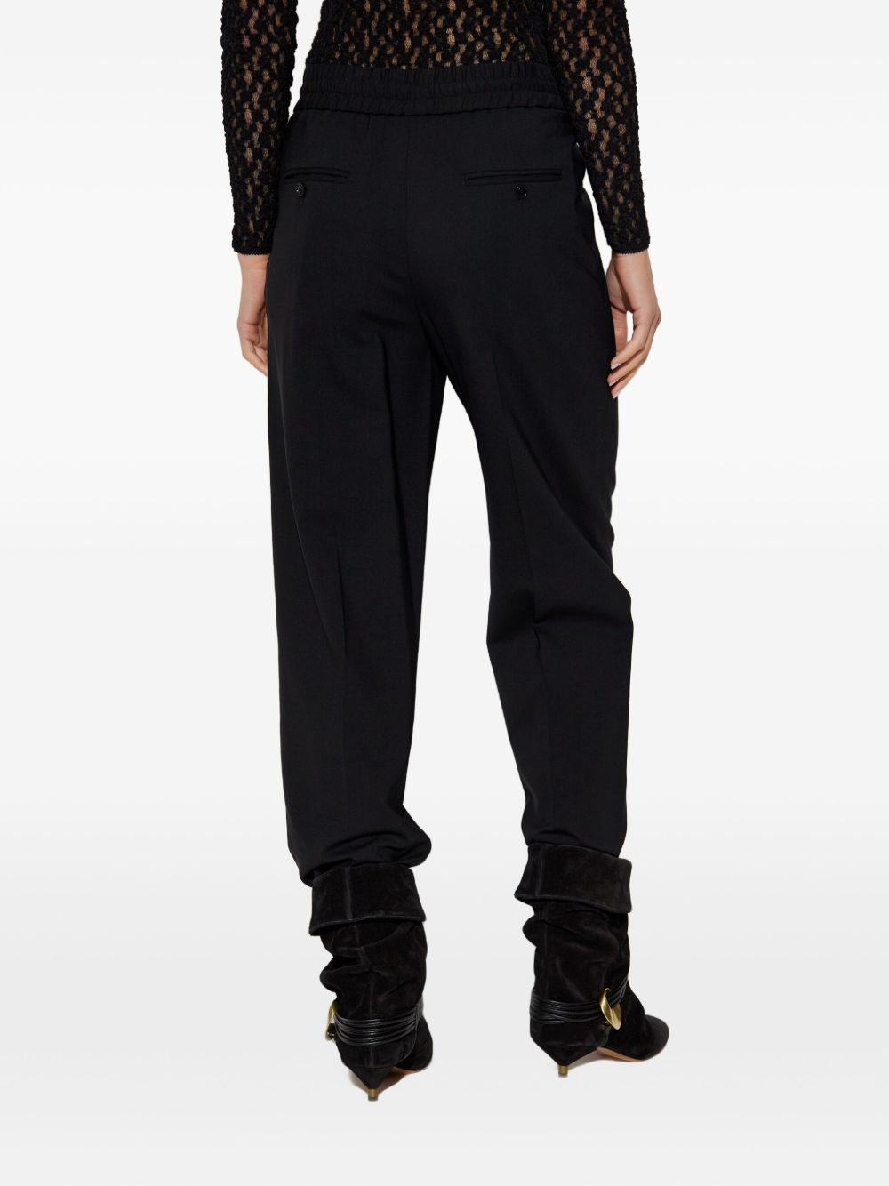 virgin-wool high-rise trousers - 4