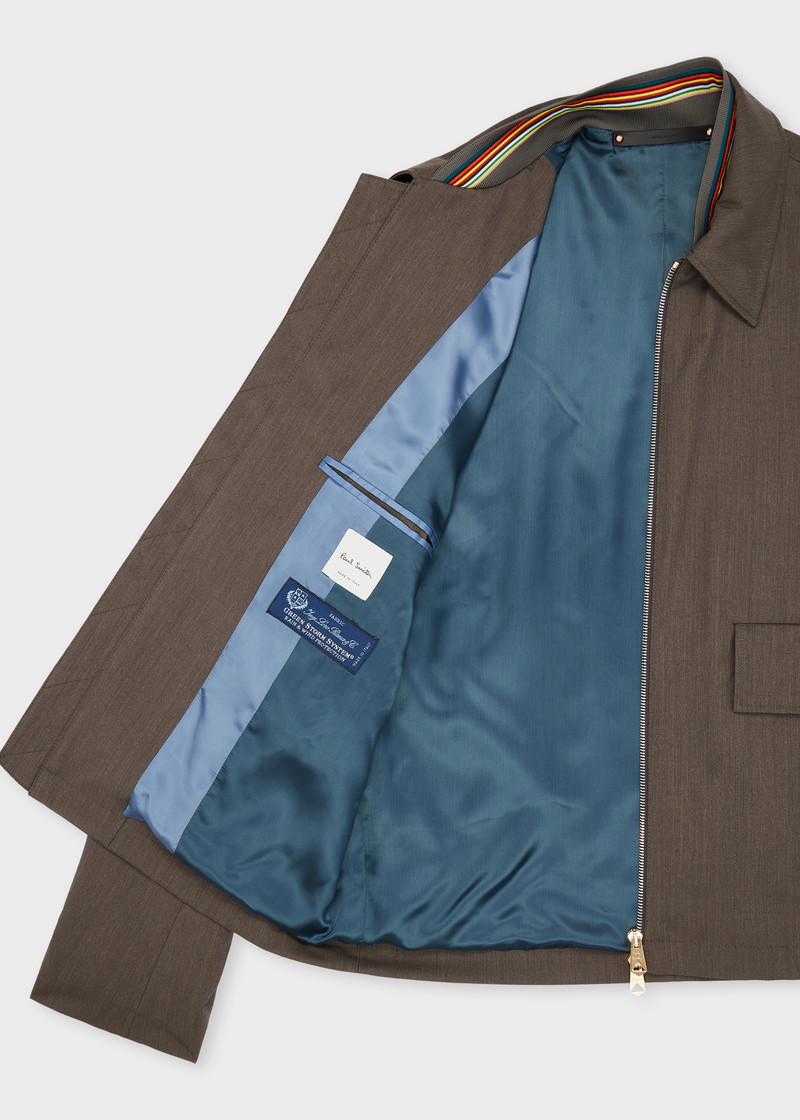 회색 'Storm System' Zip Jacket 3