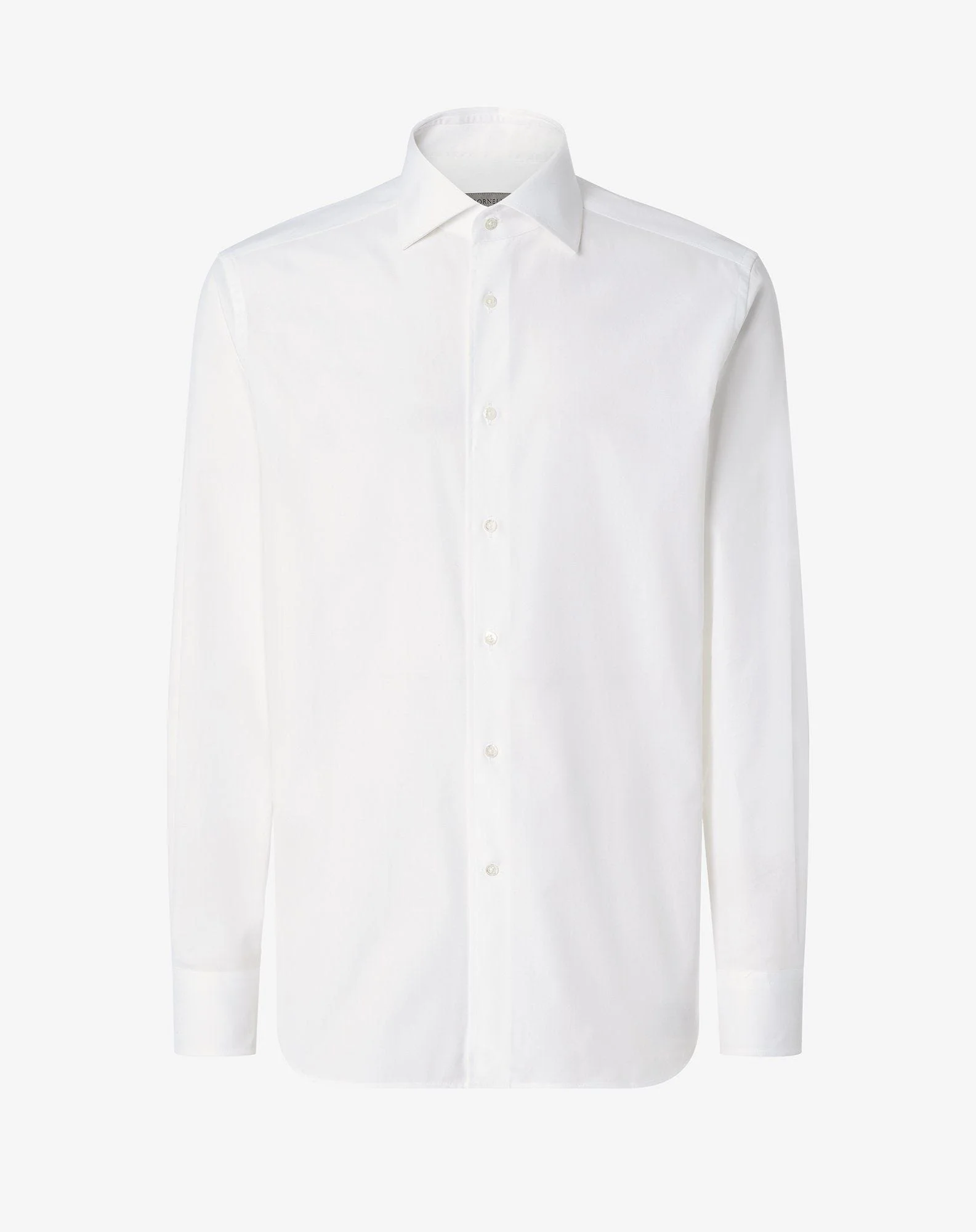 White pin point pure cotton shirt - 1