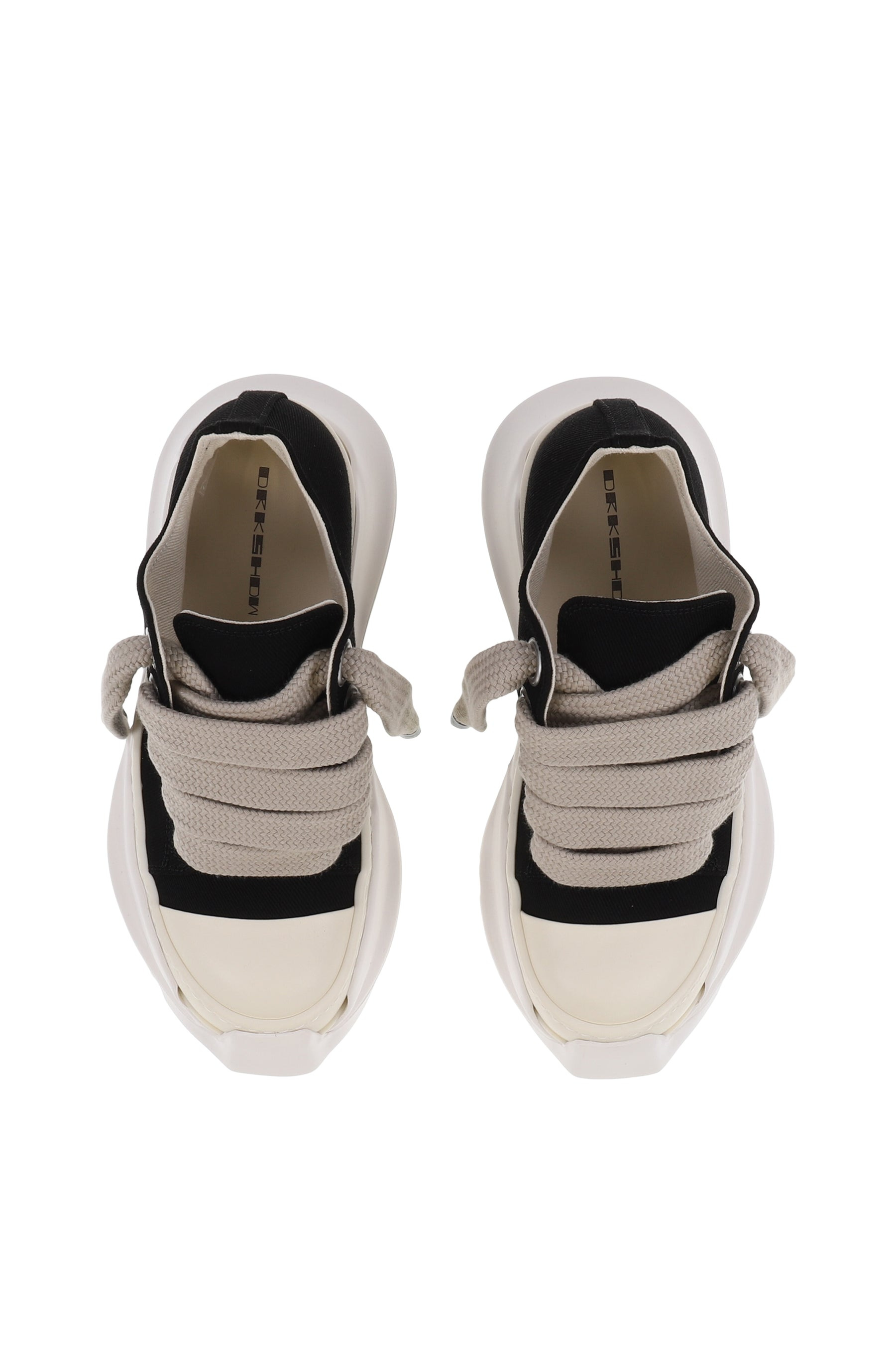 JUMBOLACE ABSTRACT LOW SNEAKS / BLK/MILK - 3