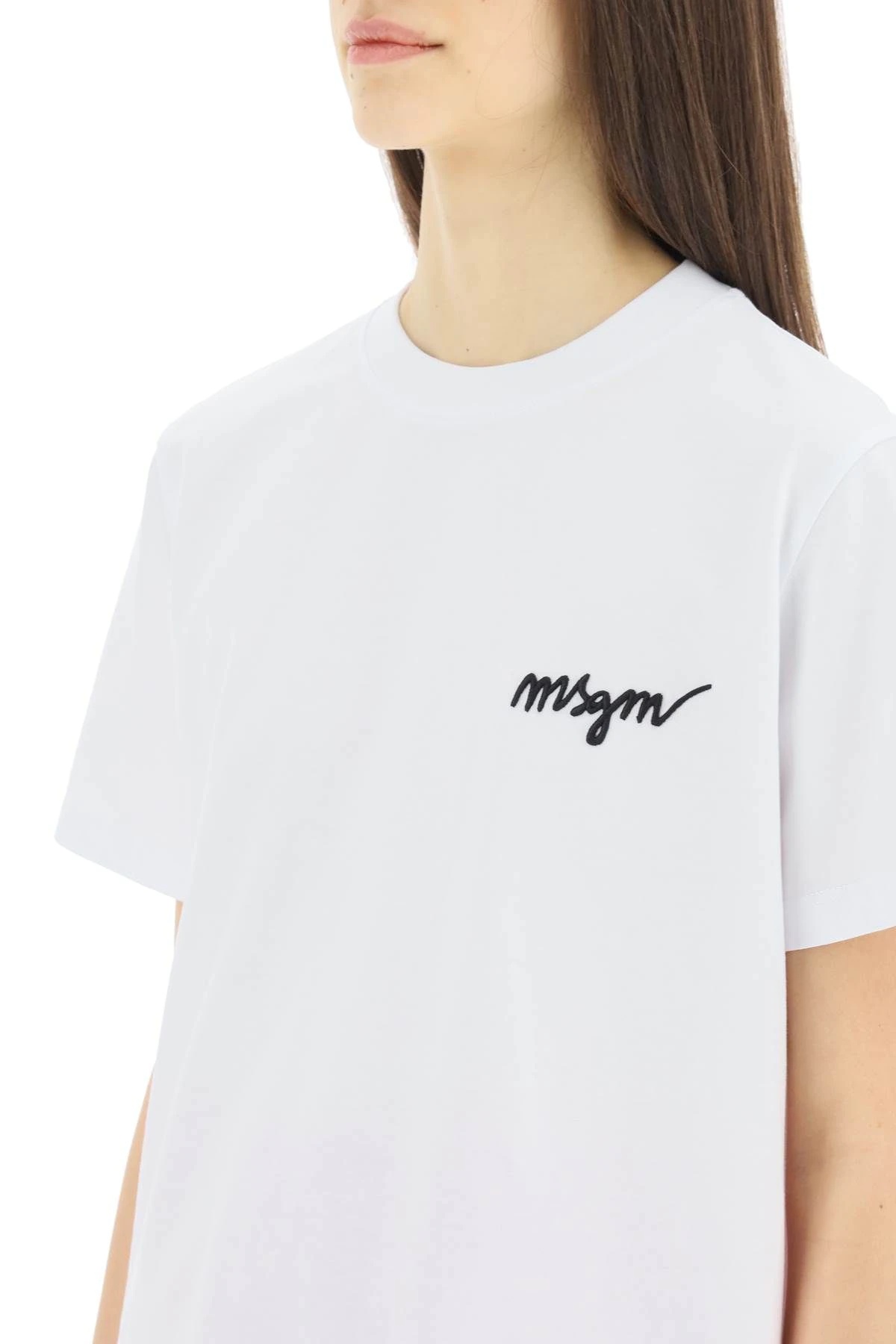 LOGO EMBROIDERY T-SHIRT - 5