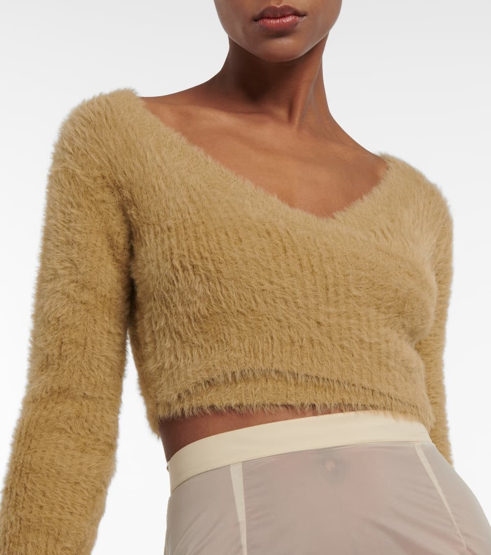 Knit crop top - 4