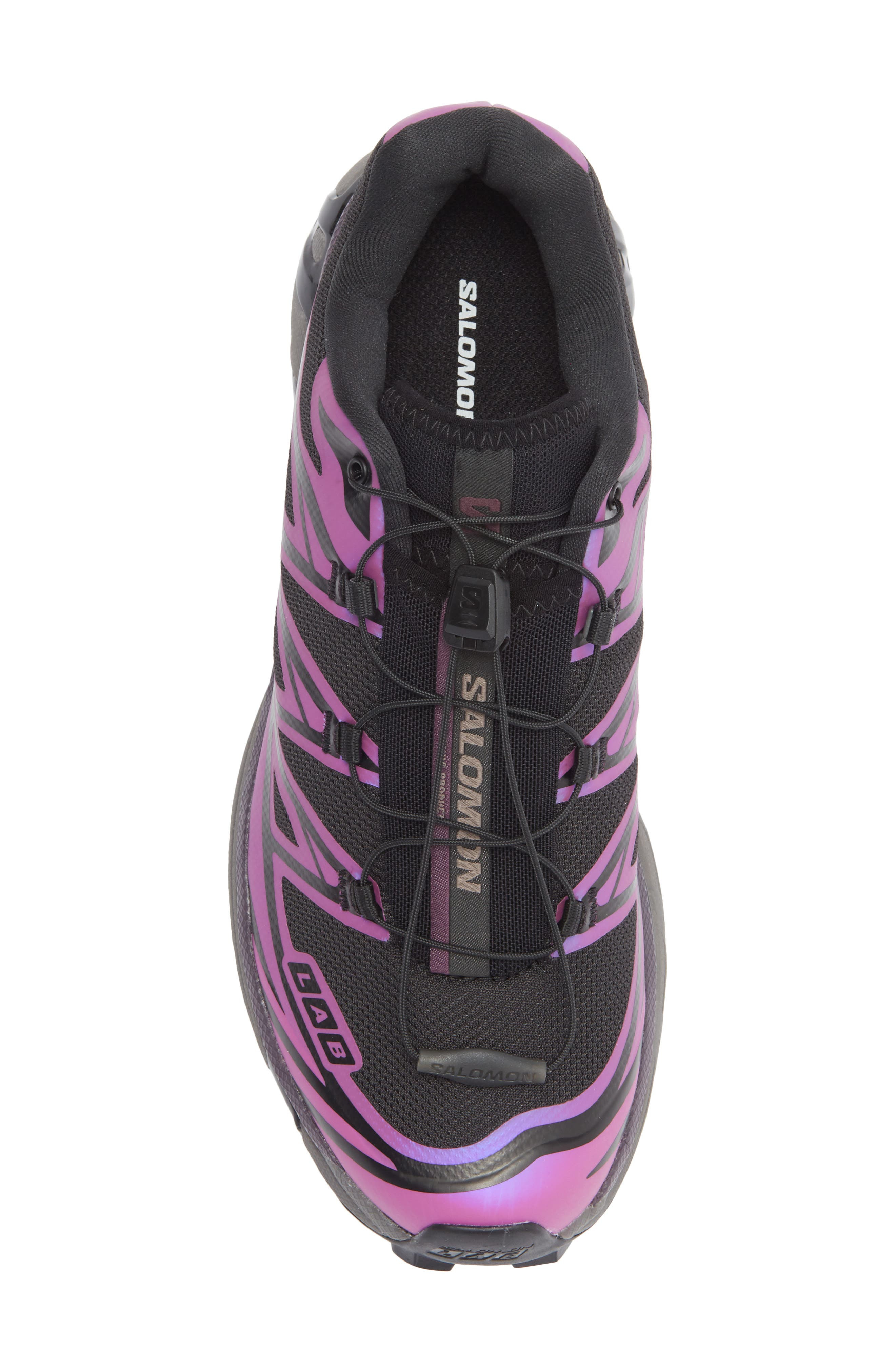 Salomon Gender Inclusive XT-6 Iridescent Trail Shoe in Black at Nordstrom - 5