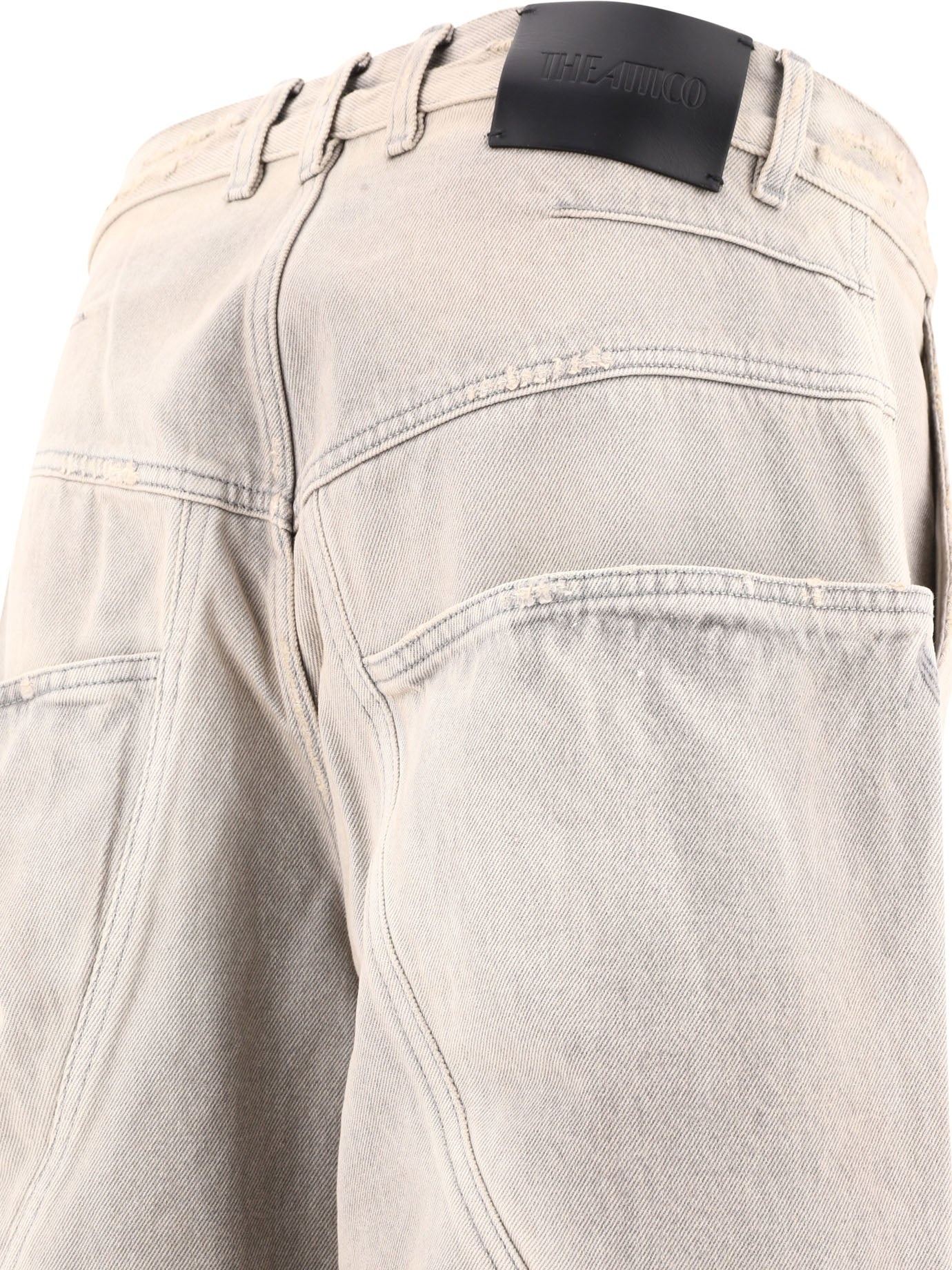 The Attico Wide Leg Jeans - 4