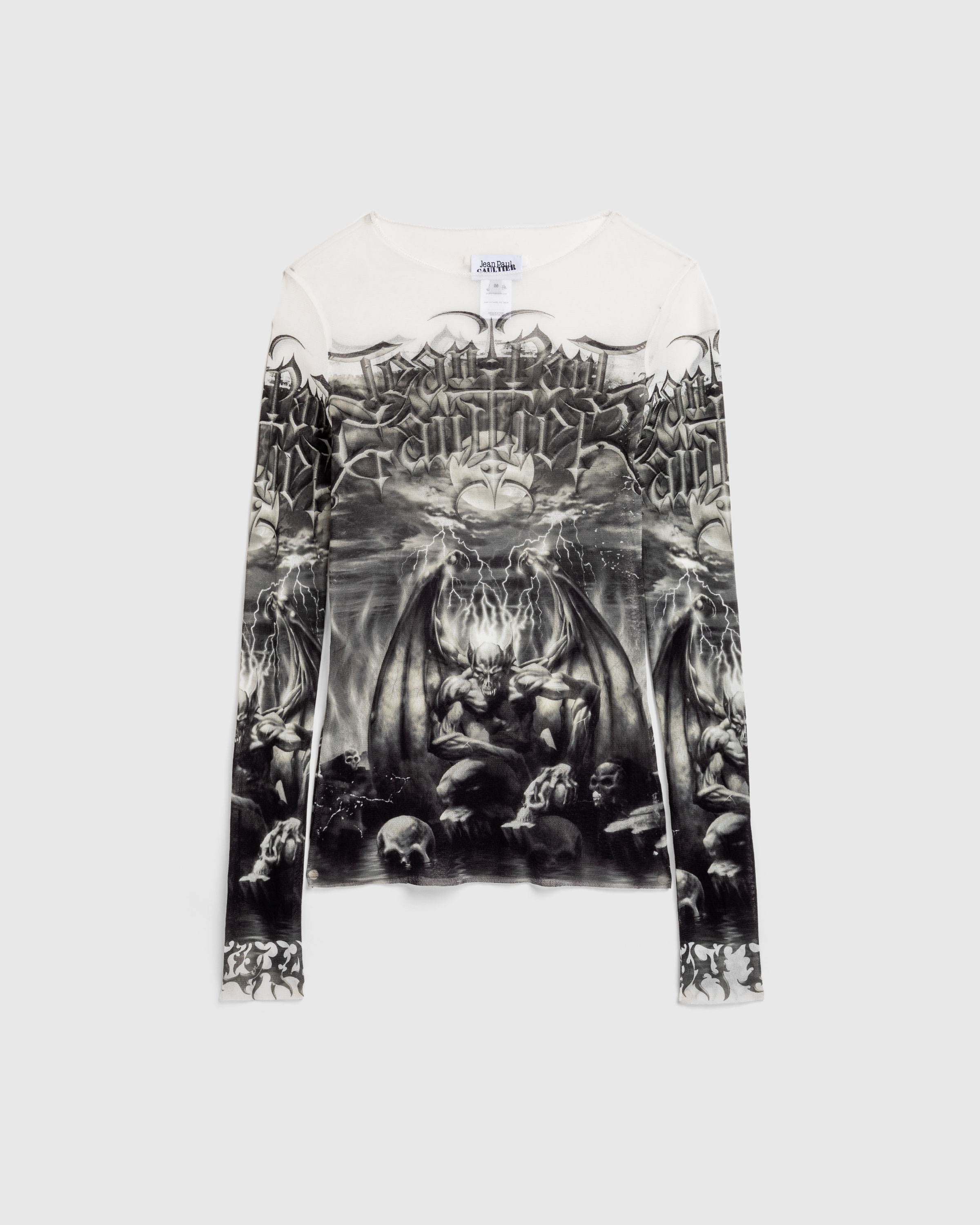 Jean Paul Gaultier – Diablo Top White/Black - 1