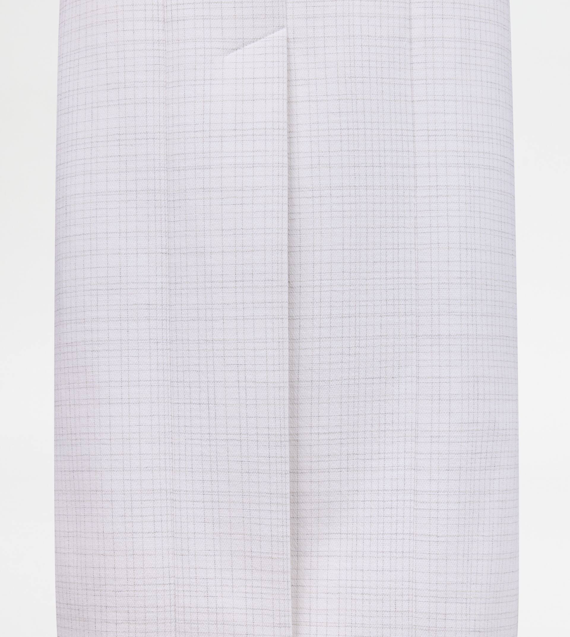 COTTON BLEND SHEATH DRESS - 3