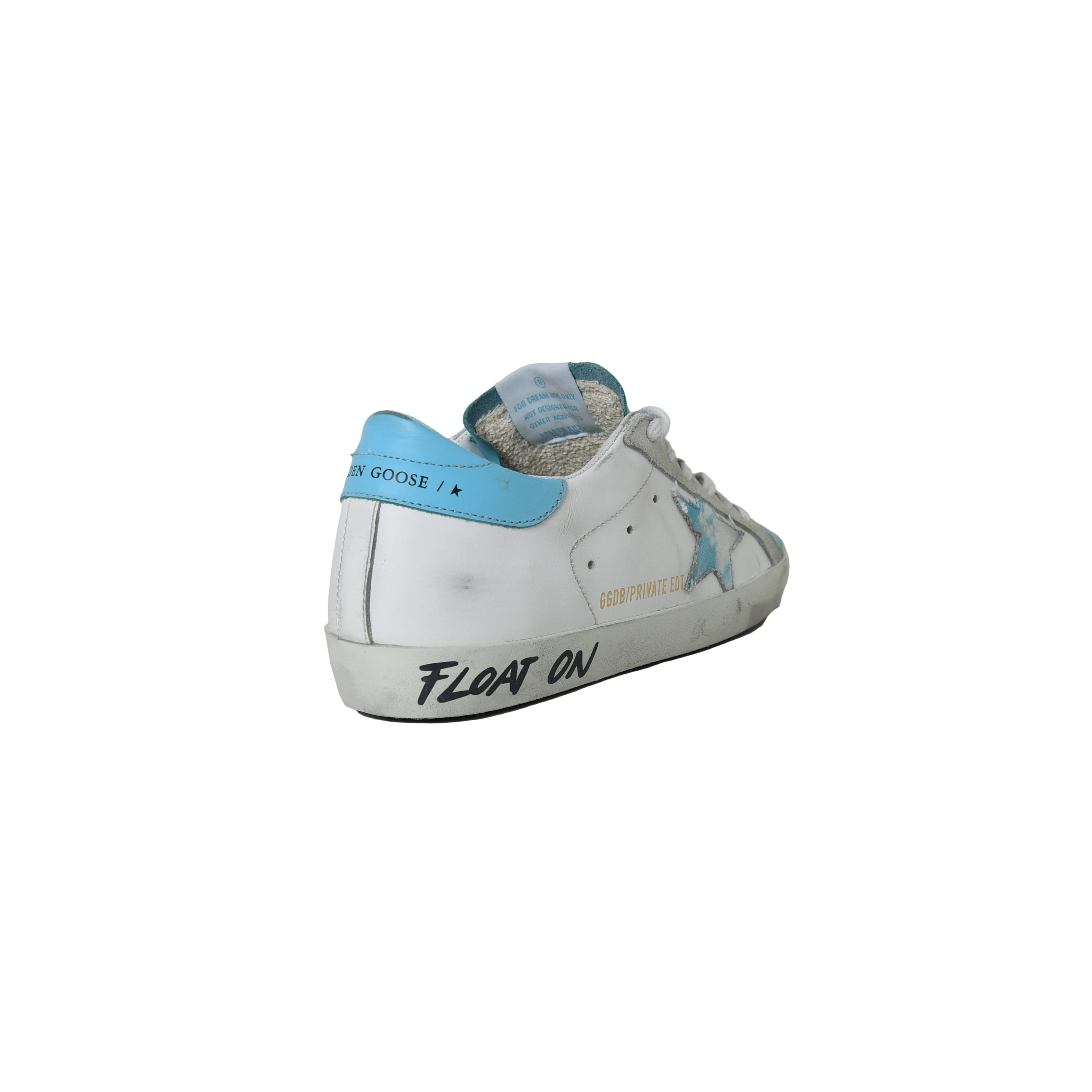 Golden Goose Super Star Classic With List White Sky Ice - 3