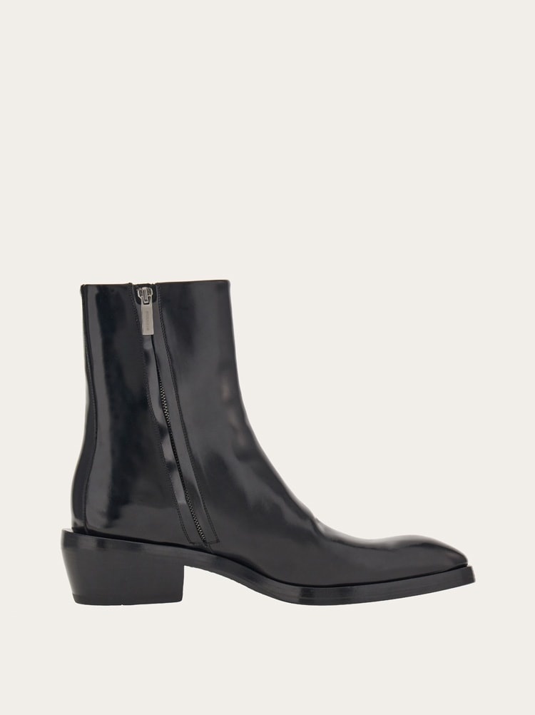 SQUARED TOE ANKLE BOOT - 5
