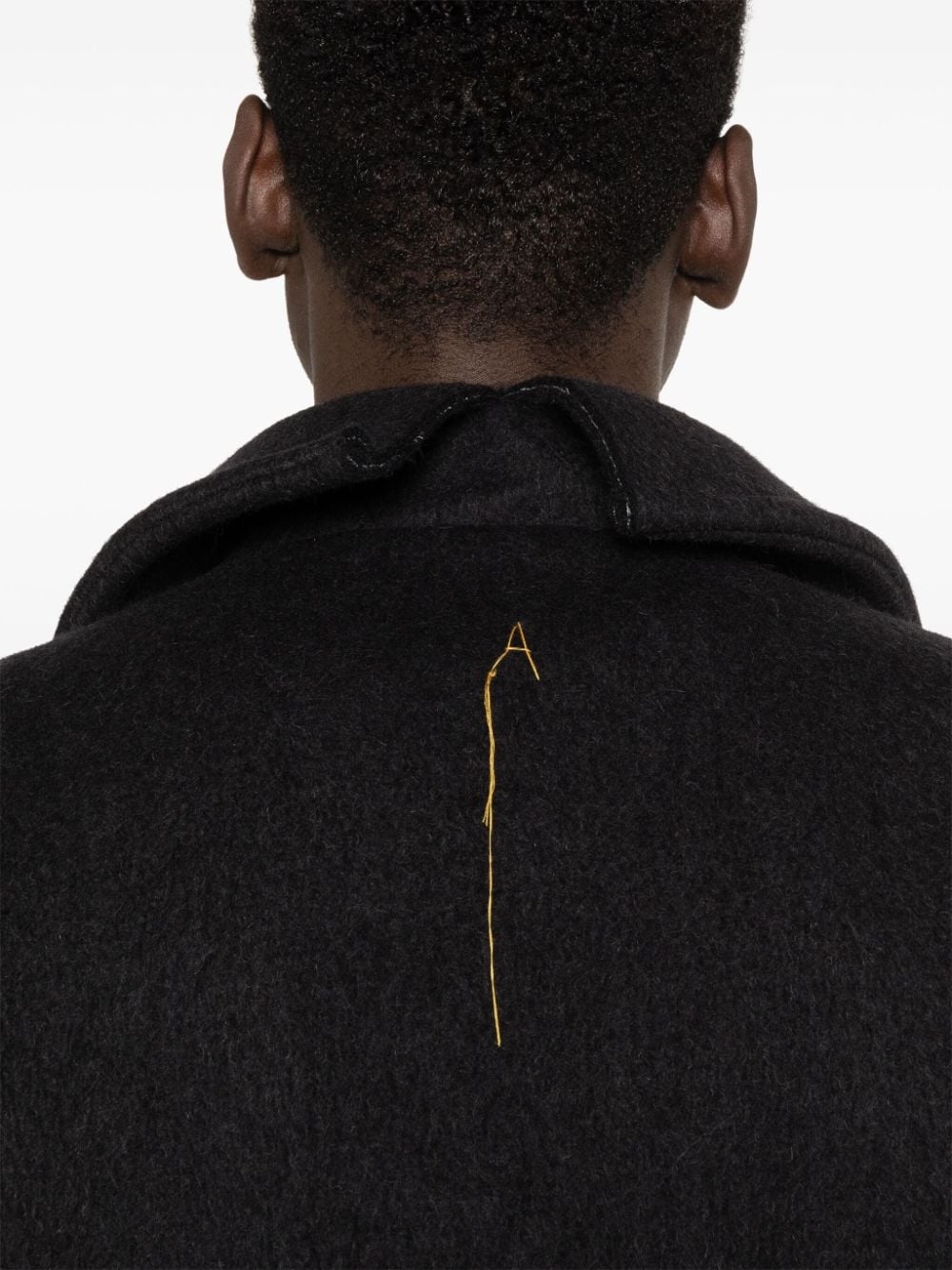 brushed coat - 5