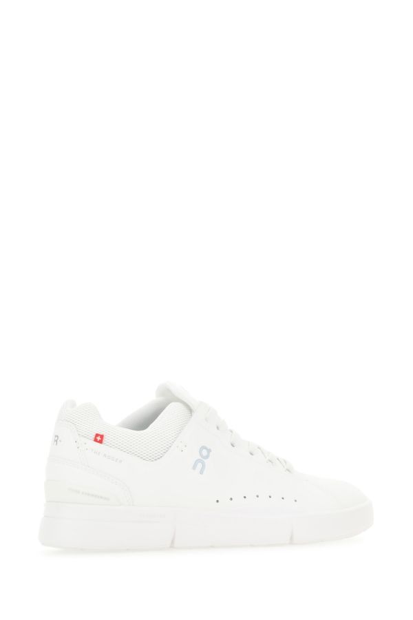 White leather and mesh The Roger Advantage sneakers - 3