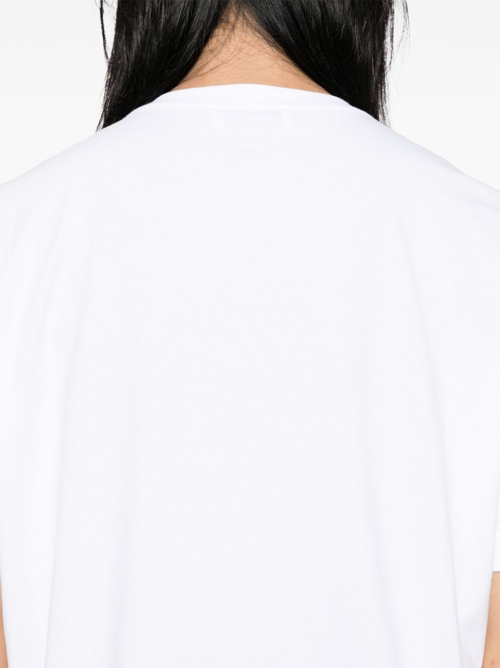 embroidered logo T-shirt - 4