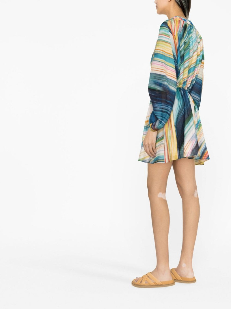 Daylight Mirage-print minidress 4