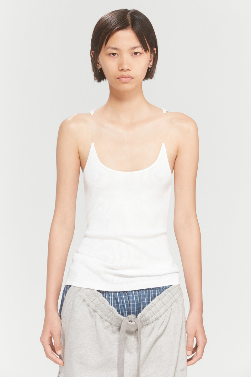 Invisible Strap Tank Top 1