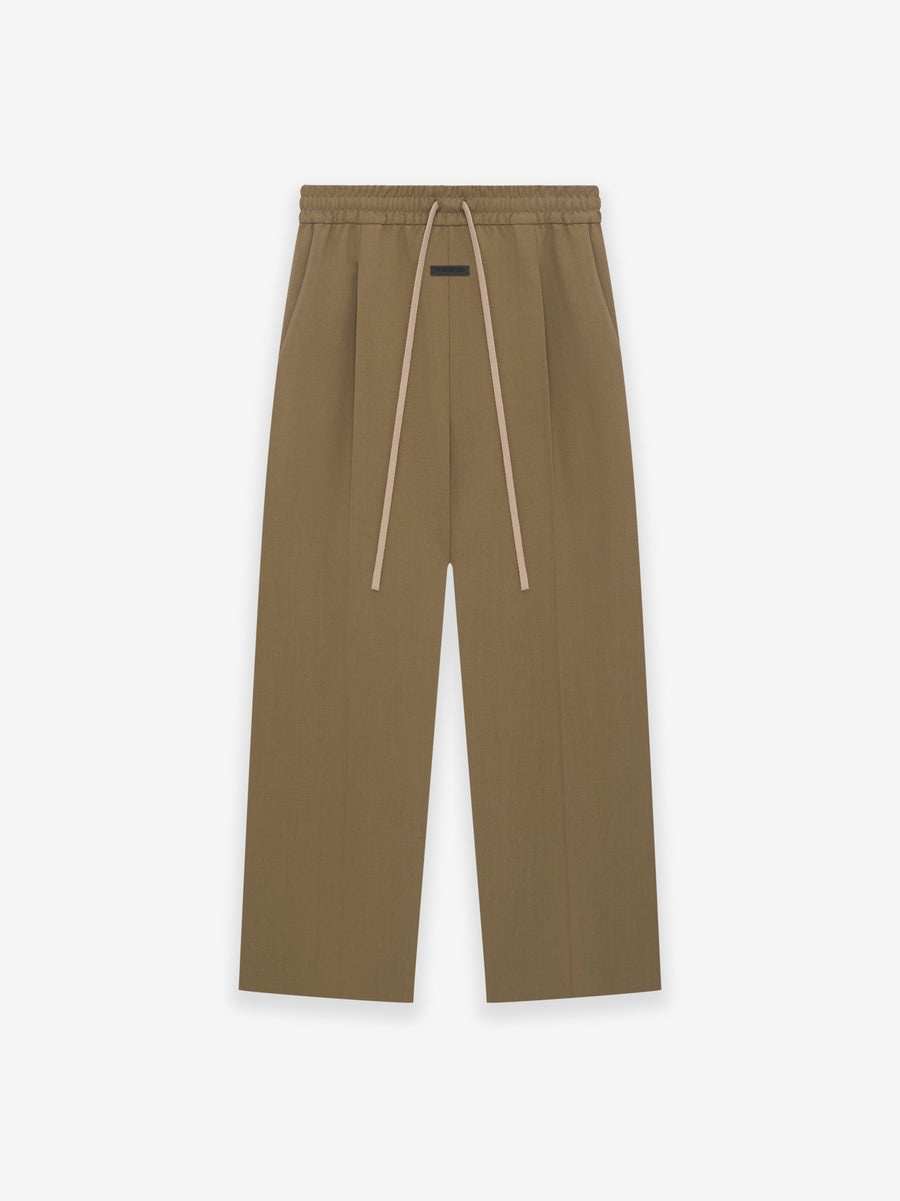 Wool Wide Leg Pant - 1