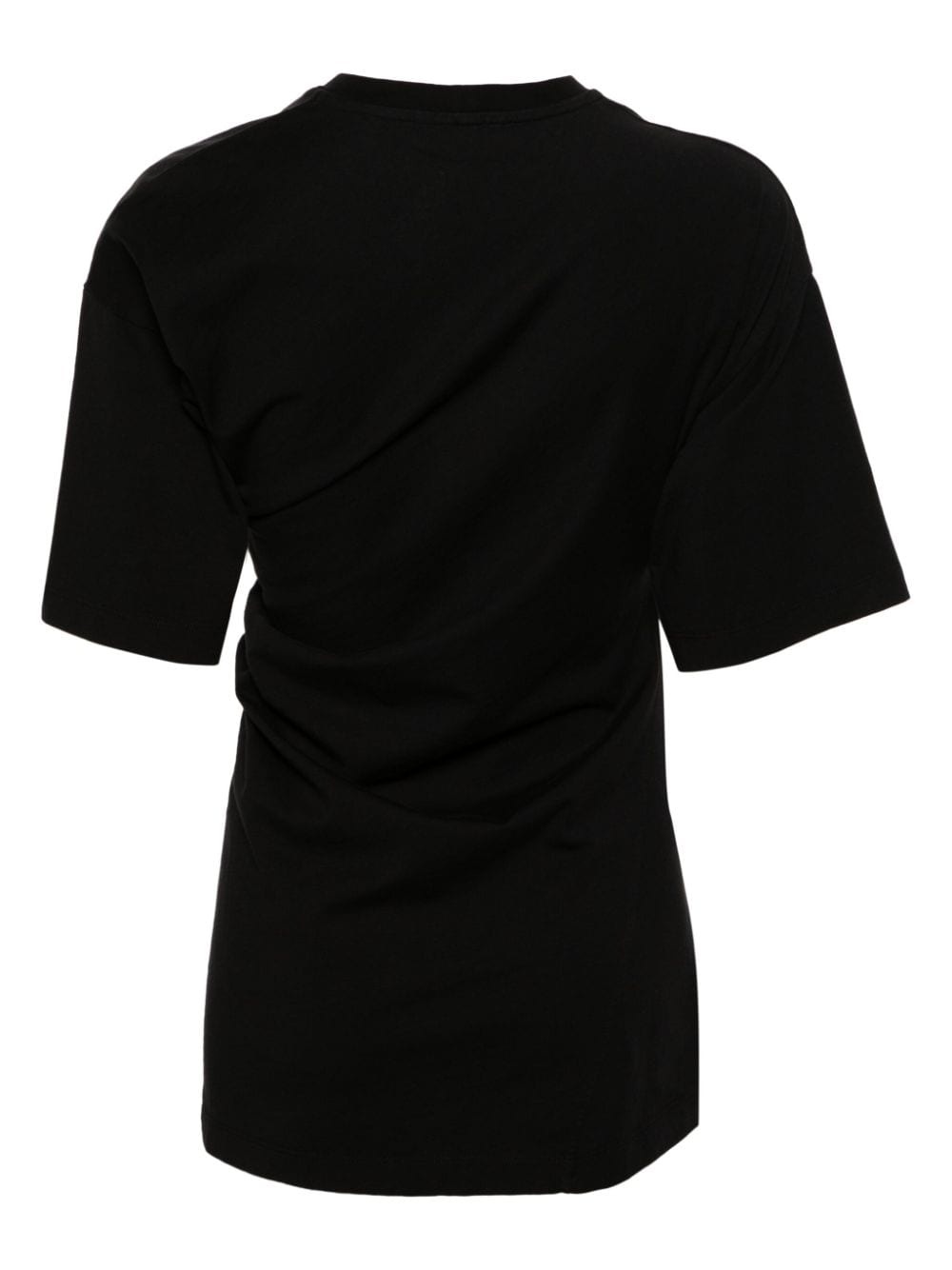 asymmetric organic cotton T-shirt - 2