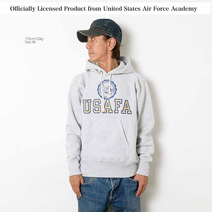 REVERSE WEAVE PULLOVER HOODED SWEATSHIRT - USAFA - C3-A123 - 11