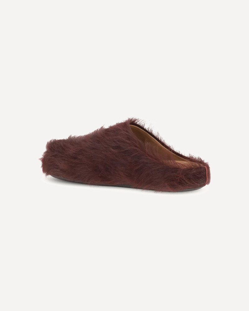 Marni Long-haired calfskin Fussbett Mules outlook