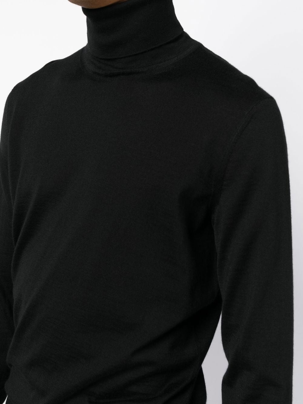 roll-neck knit jumper - 5