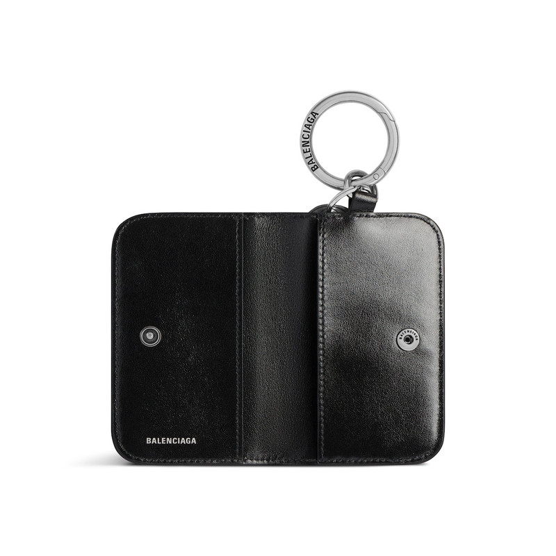 BALENCIAGA Ledger Stax™ Holder in Black outlook
