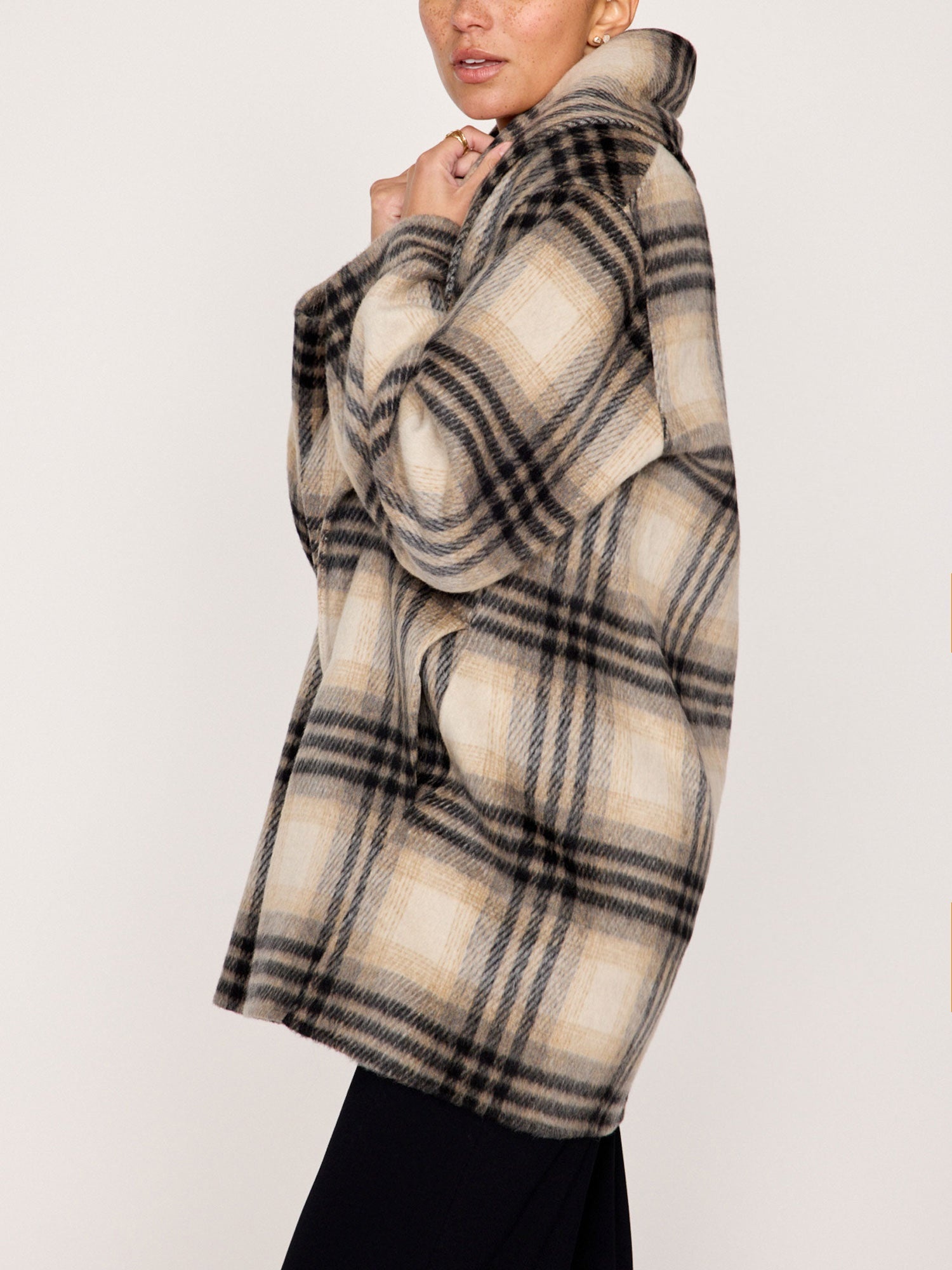 The Finley Plaid Coat - 3