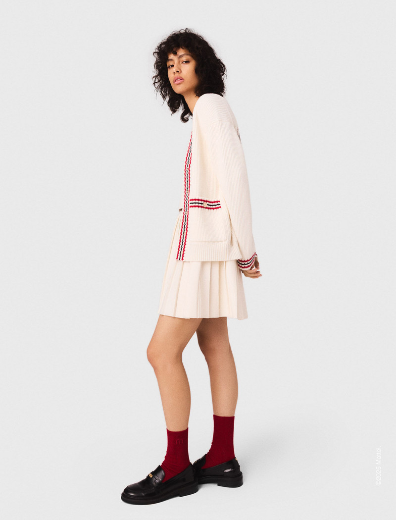 Embroidered longline cardigan 3