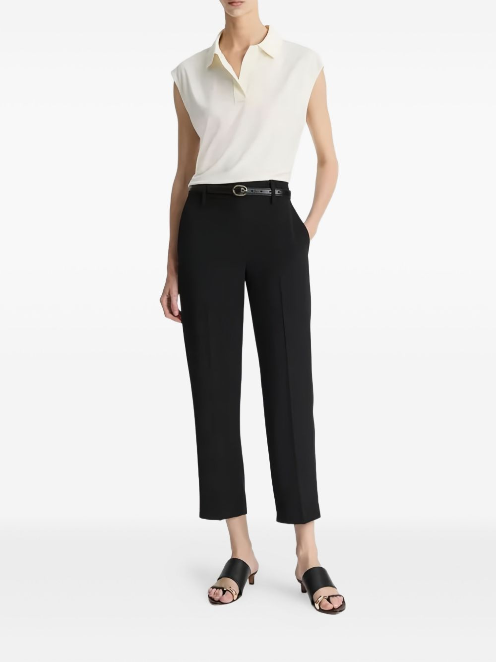 sleeveless polo shirt - 2