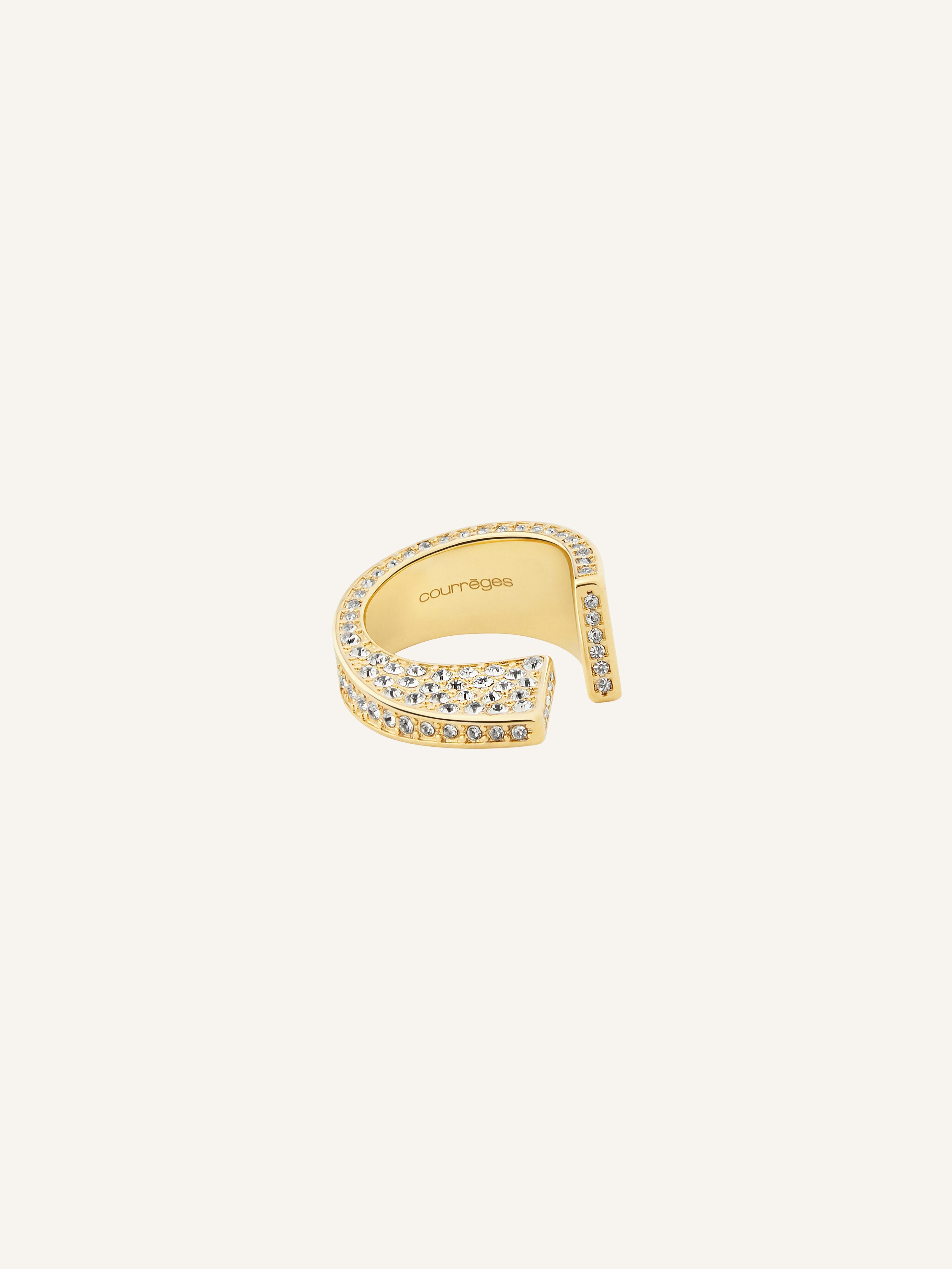 ONE STRASS RING - 3