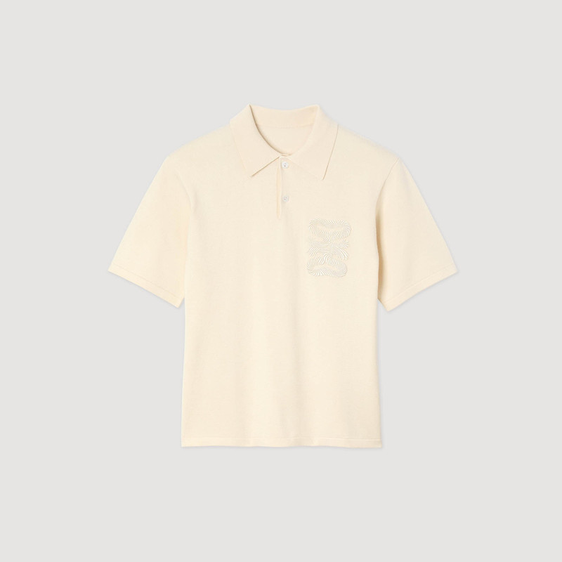 POLO WITH ROPE EMBROIDERY 1