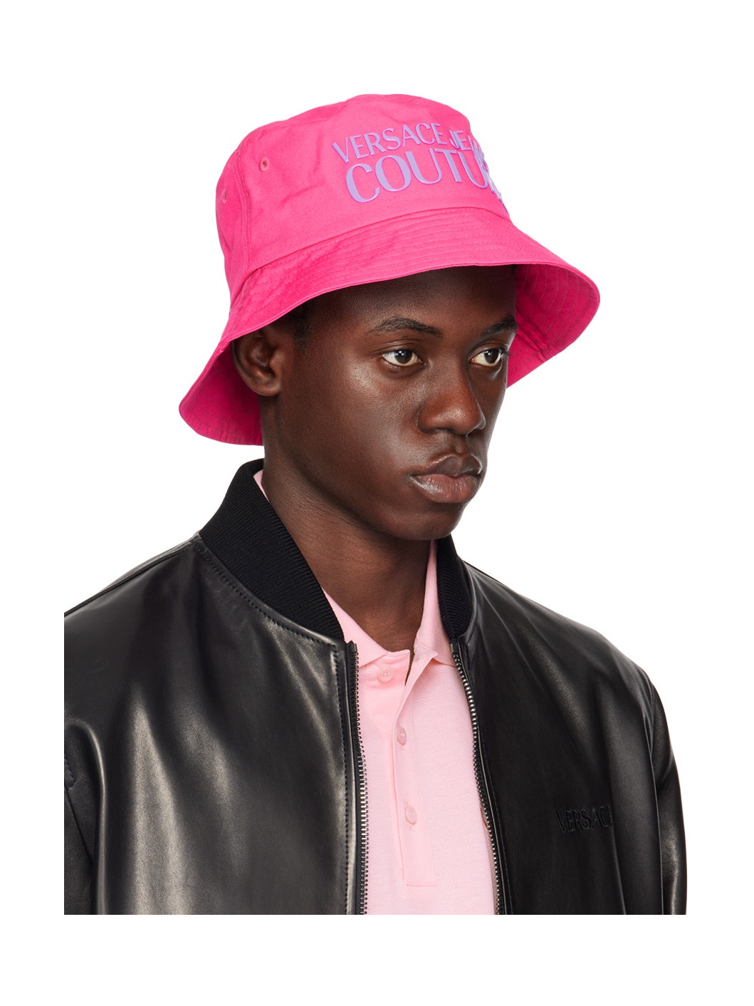 Pink Logo Bucket Hat - 2