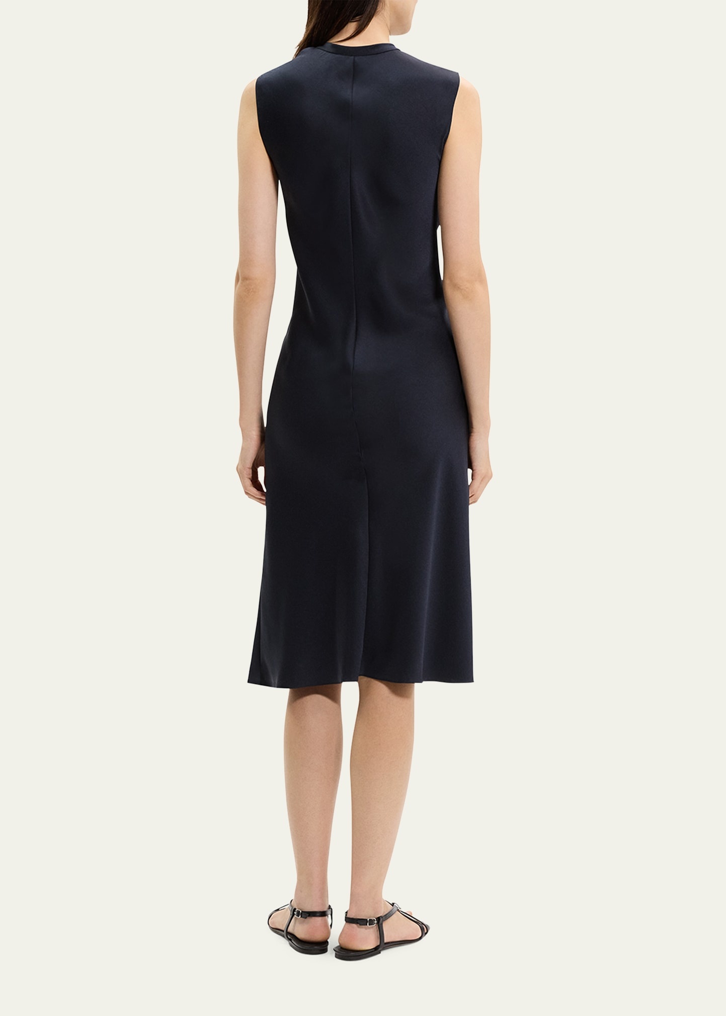 Twisted Scoop-Neck Dress - 3