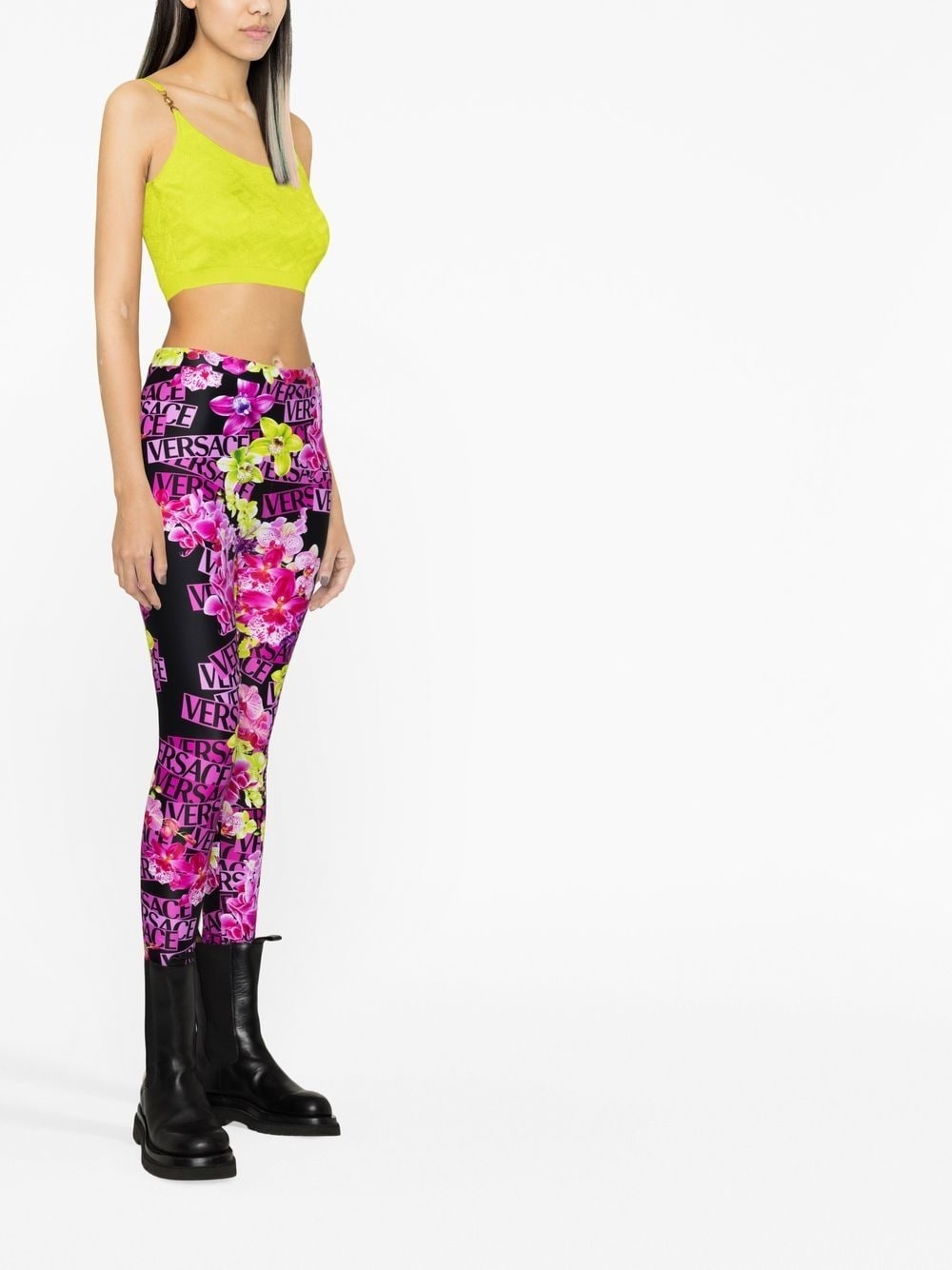 Medusa-motif knitted top - 3