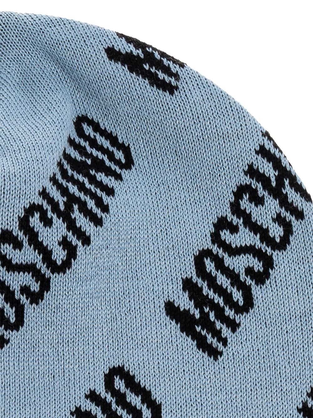 logo-pattern beanie - 3