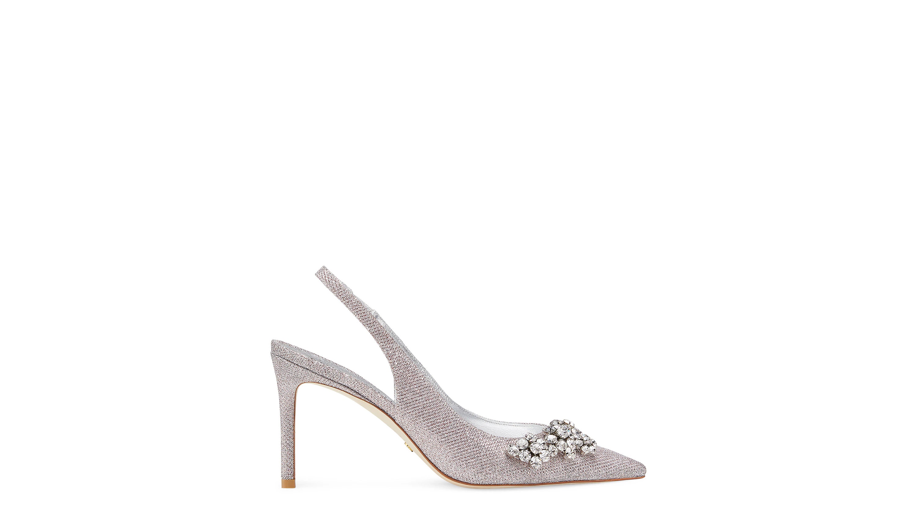 STUART CRYSTAL FLEUR 85 SLINGBACK - 1