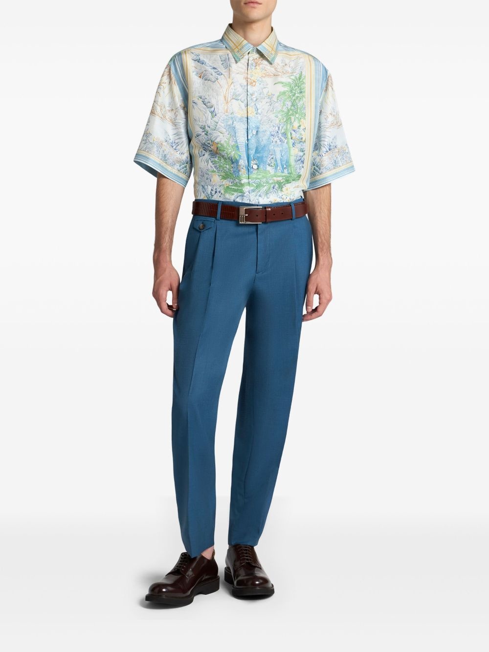 graphic-print shirt - 2