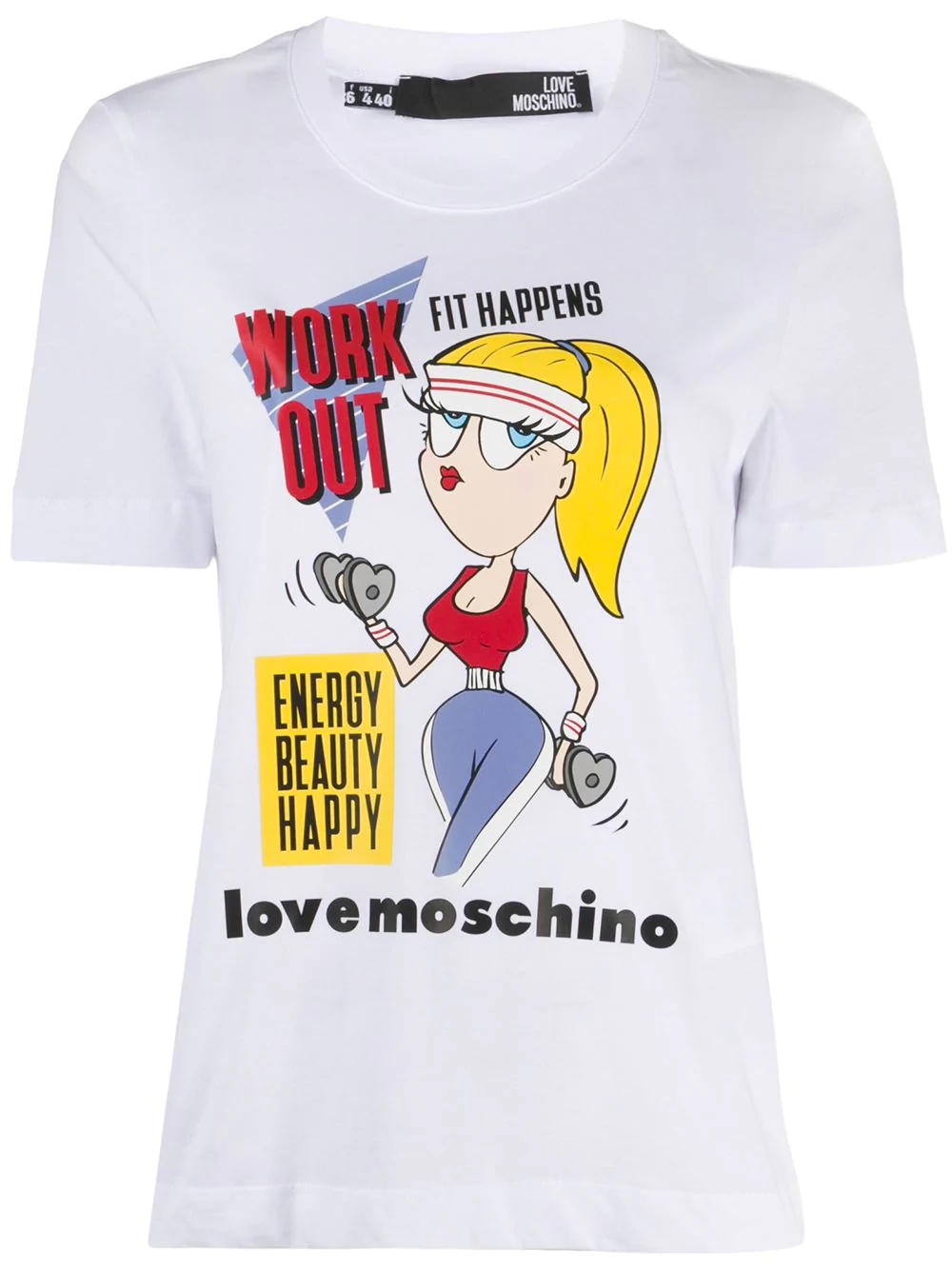 Work Out graphic T-shirt - 1