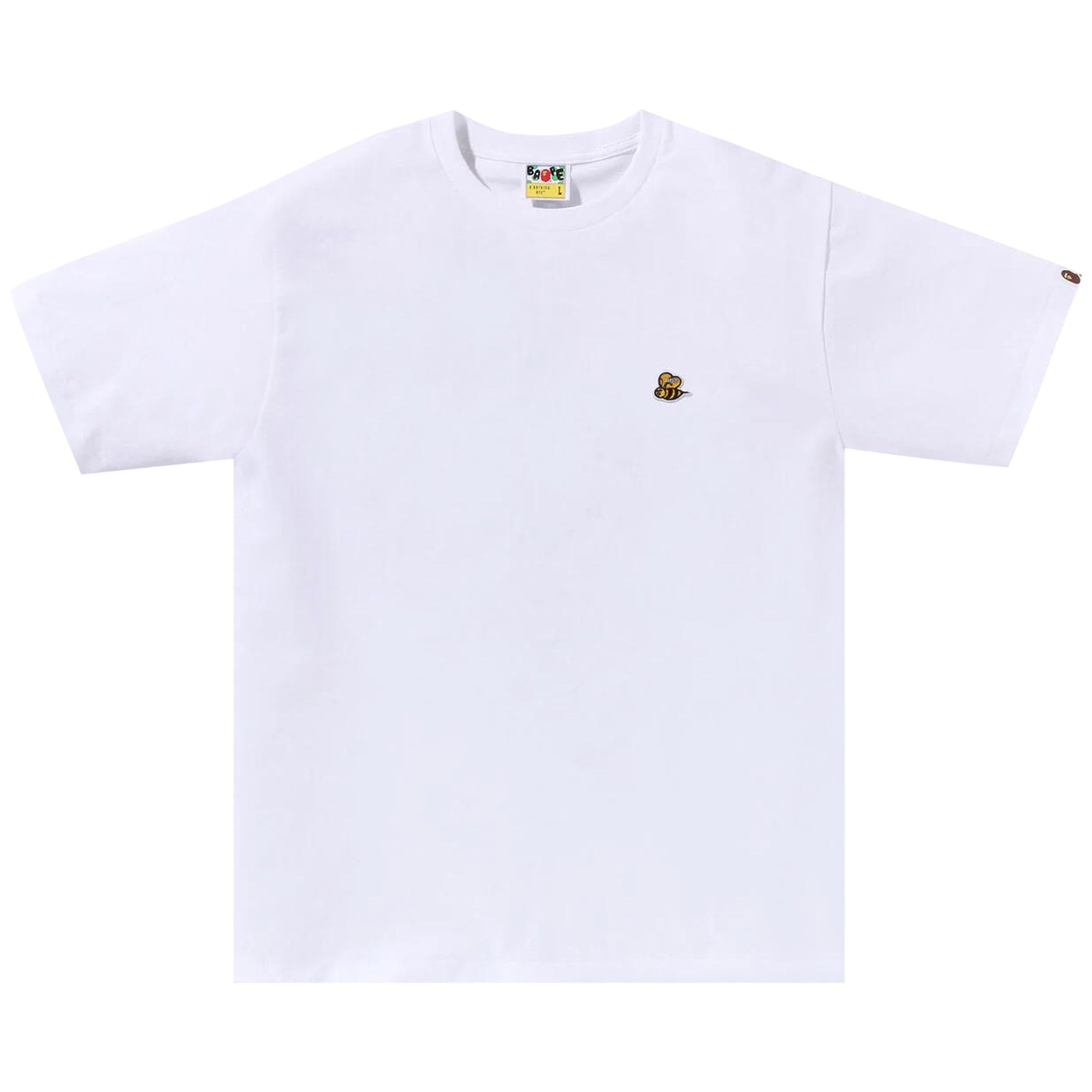 BAPE Bee One Point Tee 'White' - 1