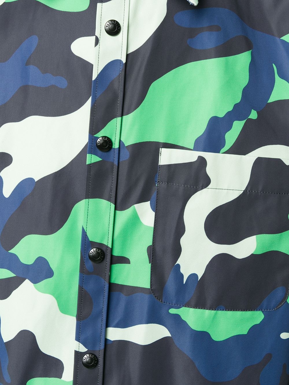 camouflage print shirt - 5