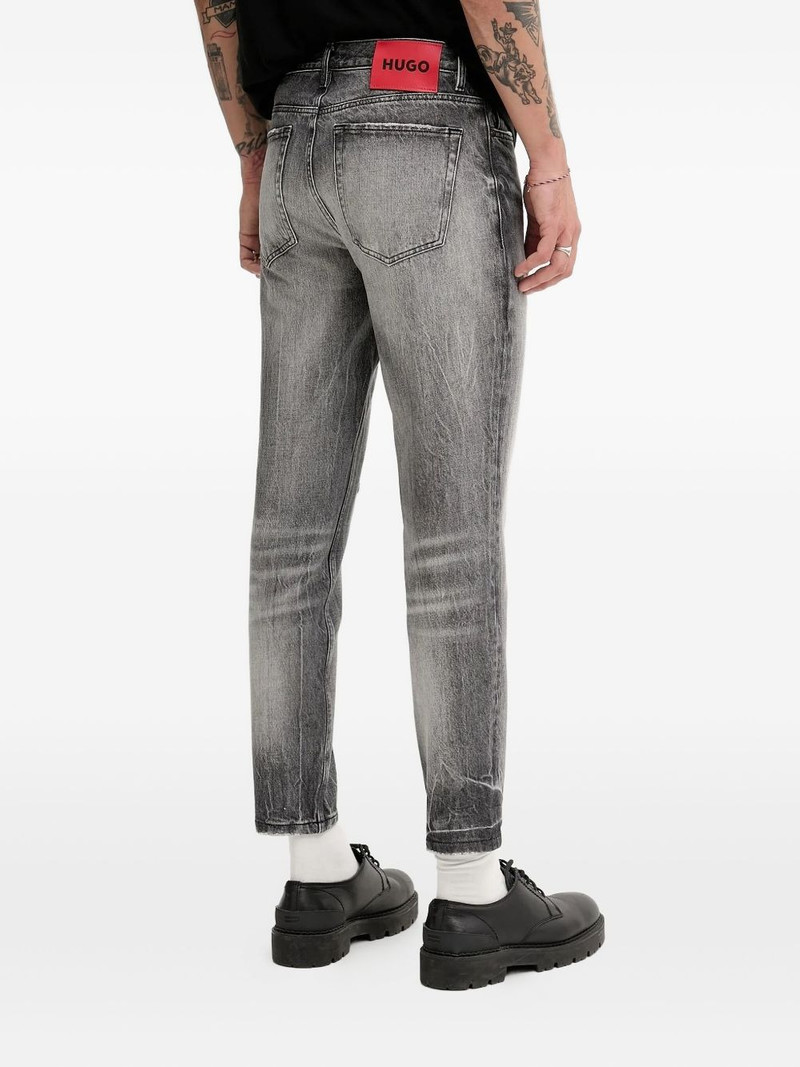 HUGO distressed-effect jeans outlook
